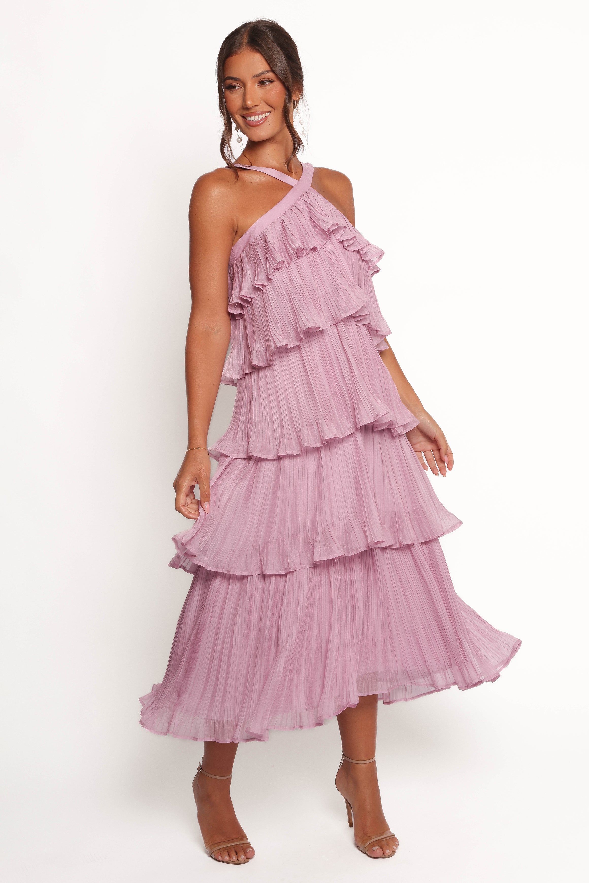 Aveline Midi Dress - Lilac-Charming Rule