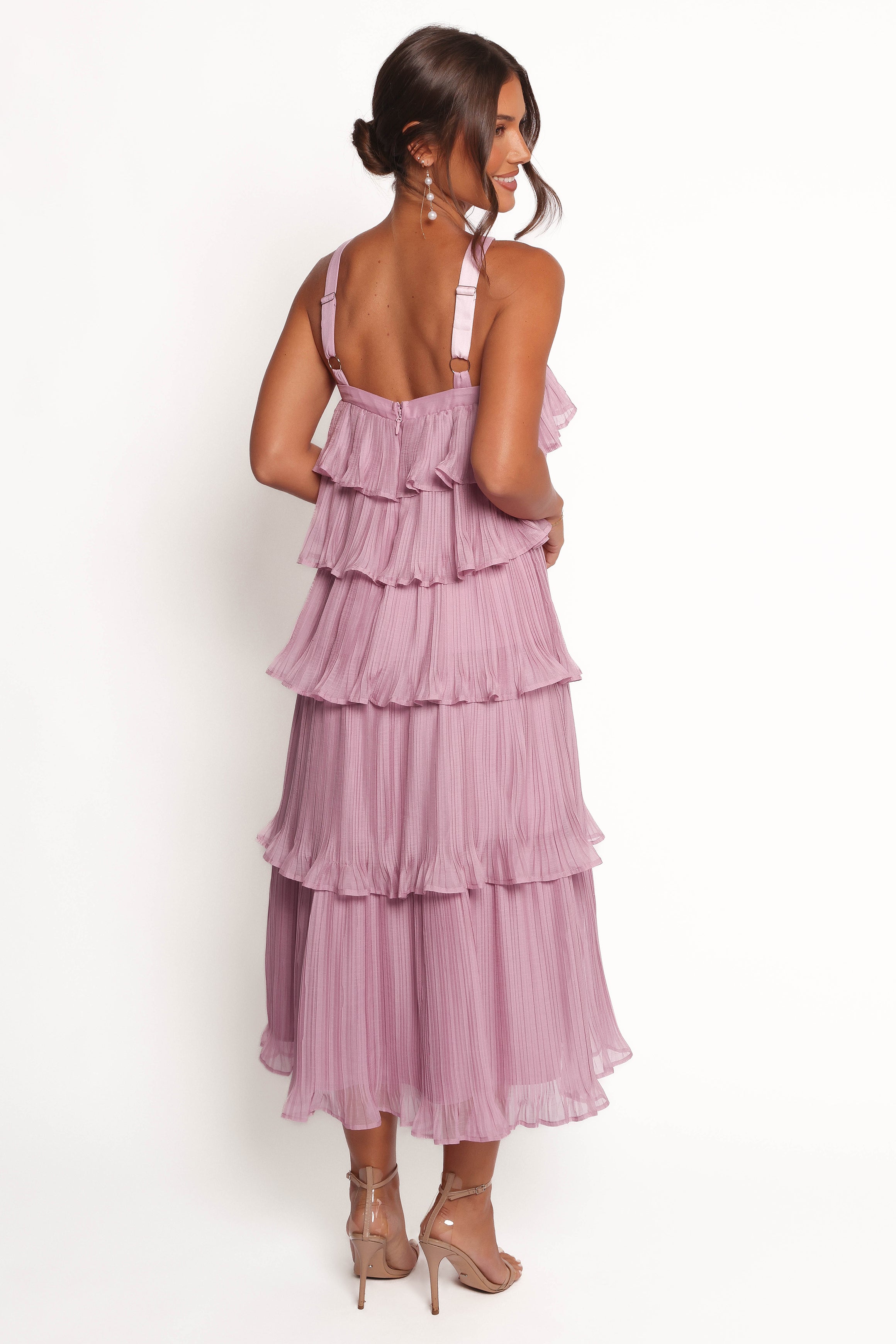 Aveline Midi Dress - Lilac-Charming Rule