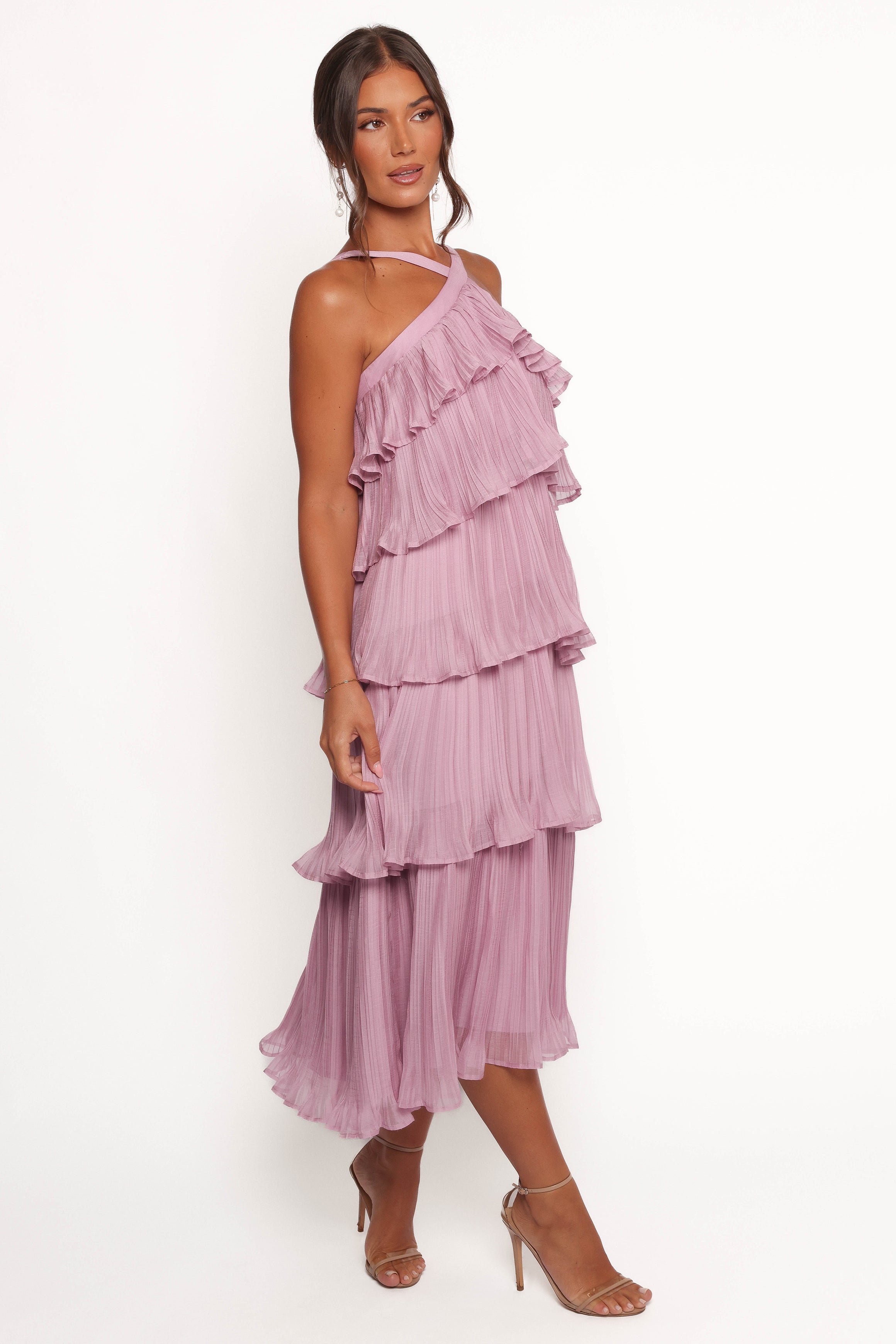 Aveline Midi Dress - Lilac-Charming Rule