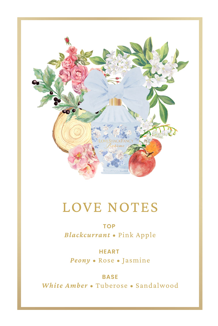 Bohème Eau de Parfum with Peony-Charming Rule