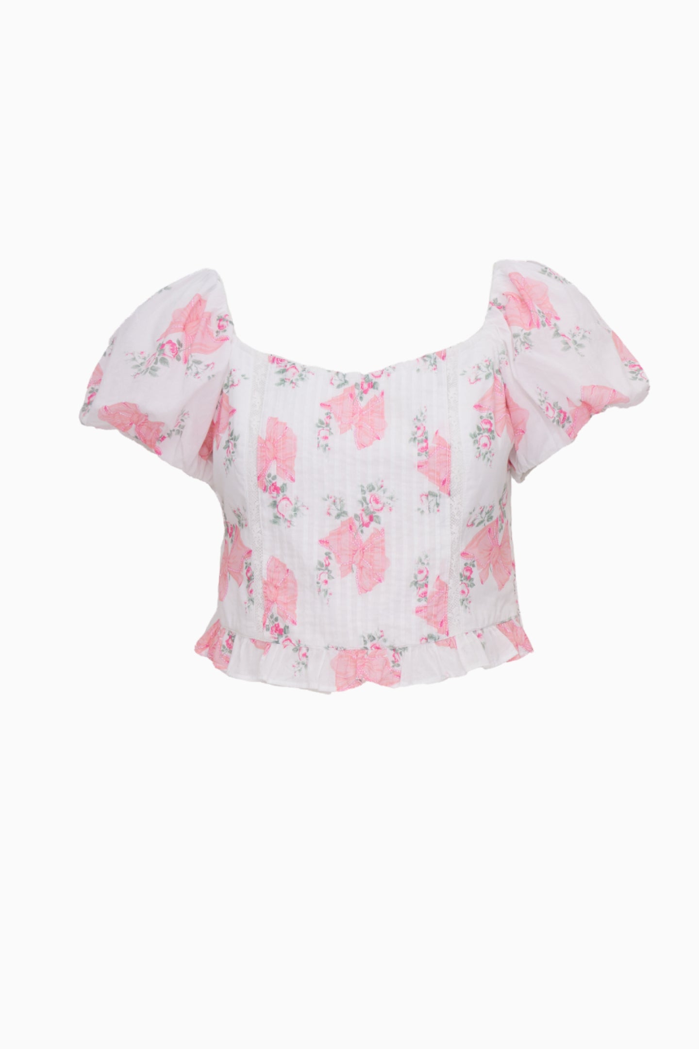 Breonna Summer Heirloom Print Top-Charming Rule