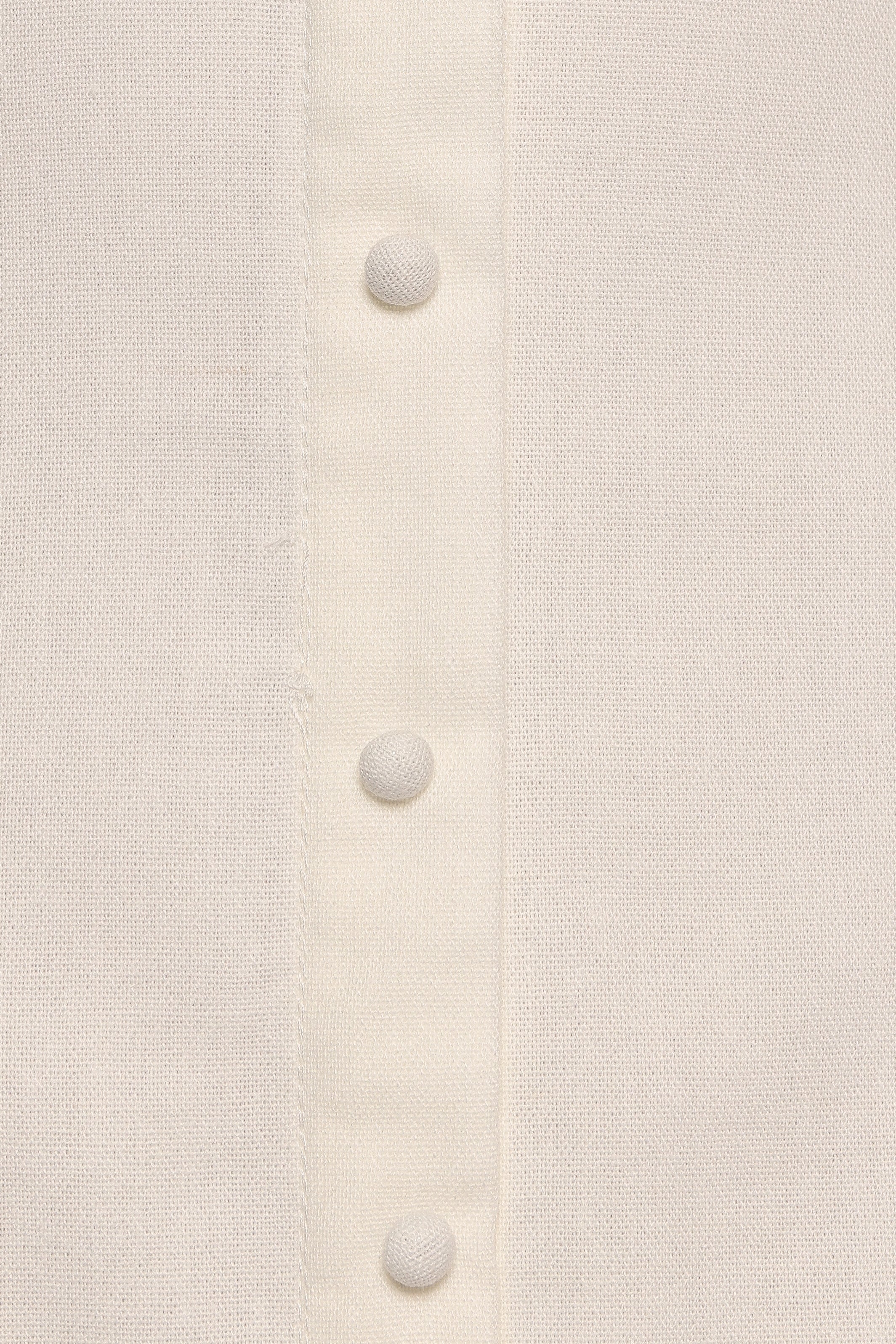 Barbara Midi Button Down Dress - White-Charming Rule