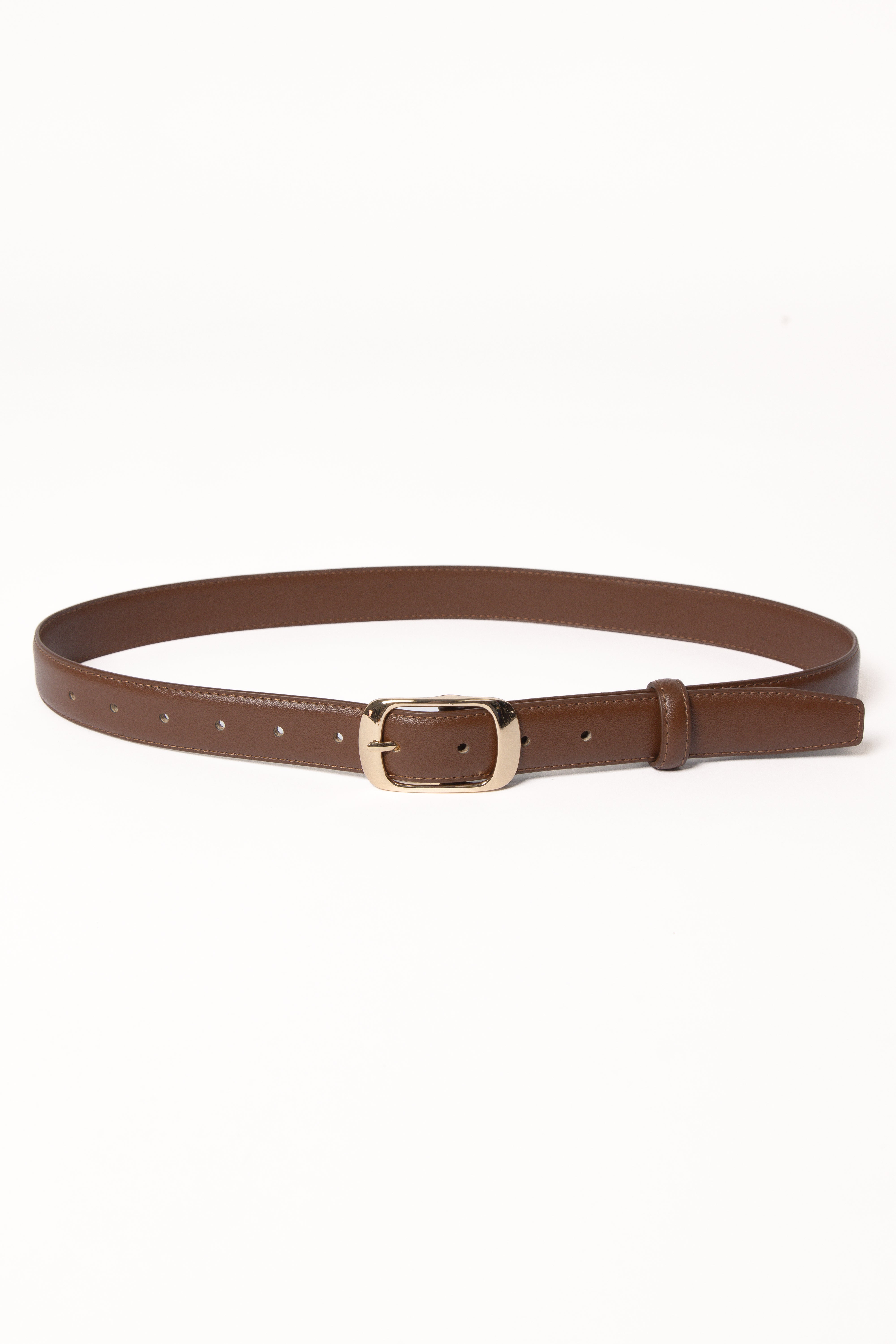 Classic Belt - Brown-Charming Rule