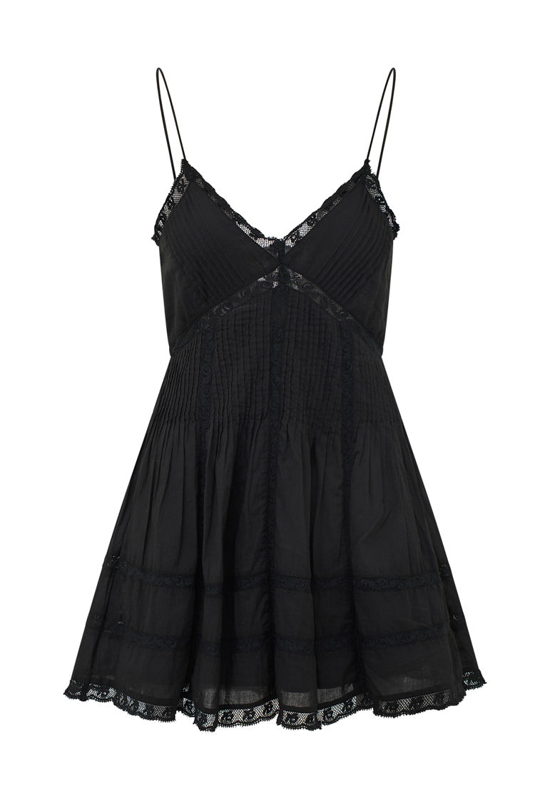 Docila Heritage Cotton Mini Dress-Charming Rule