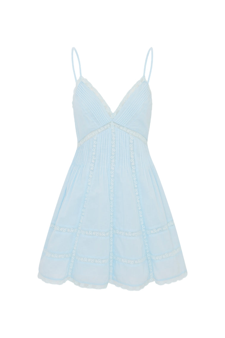 Docila Heritage Cotton Mini Dress-Charming Rule