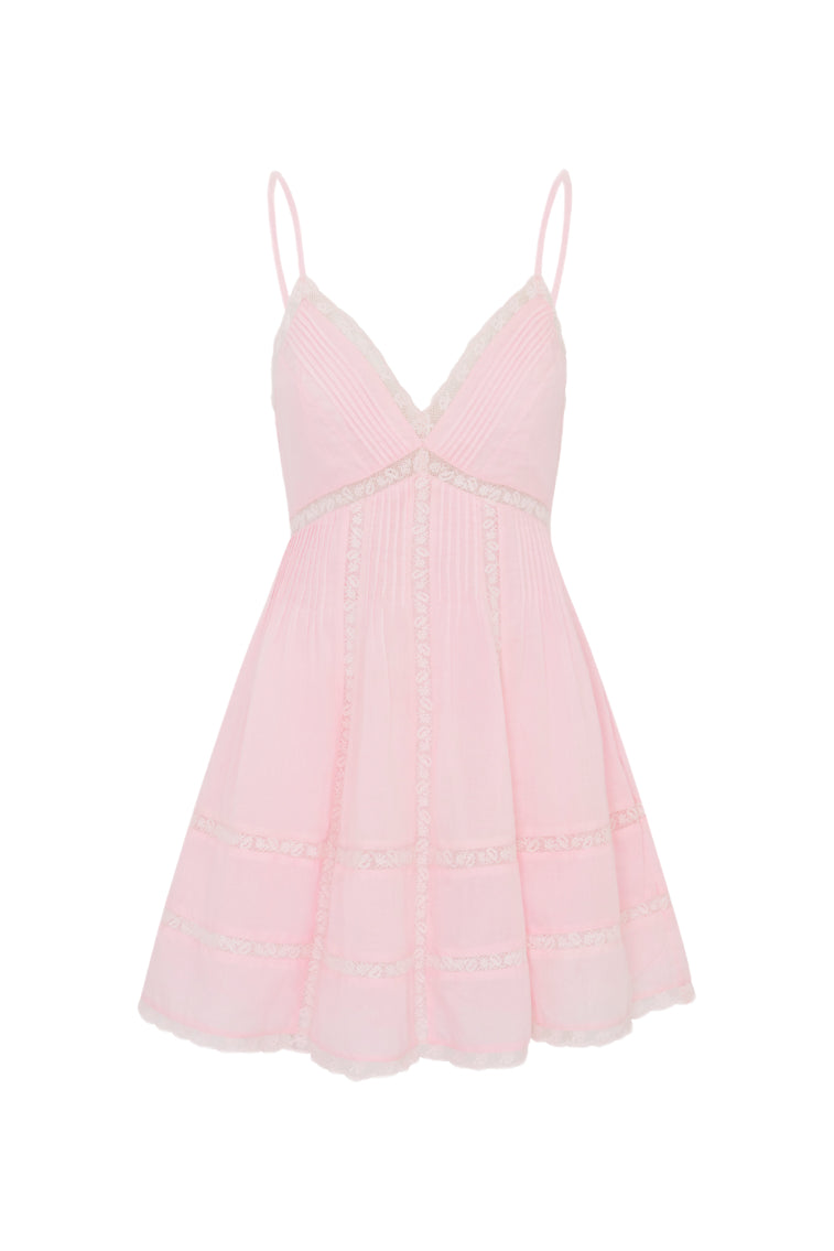 Docila Heritage Cotton Mini Dress-Charming Rule