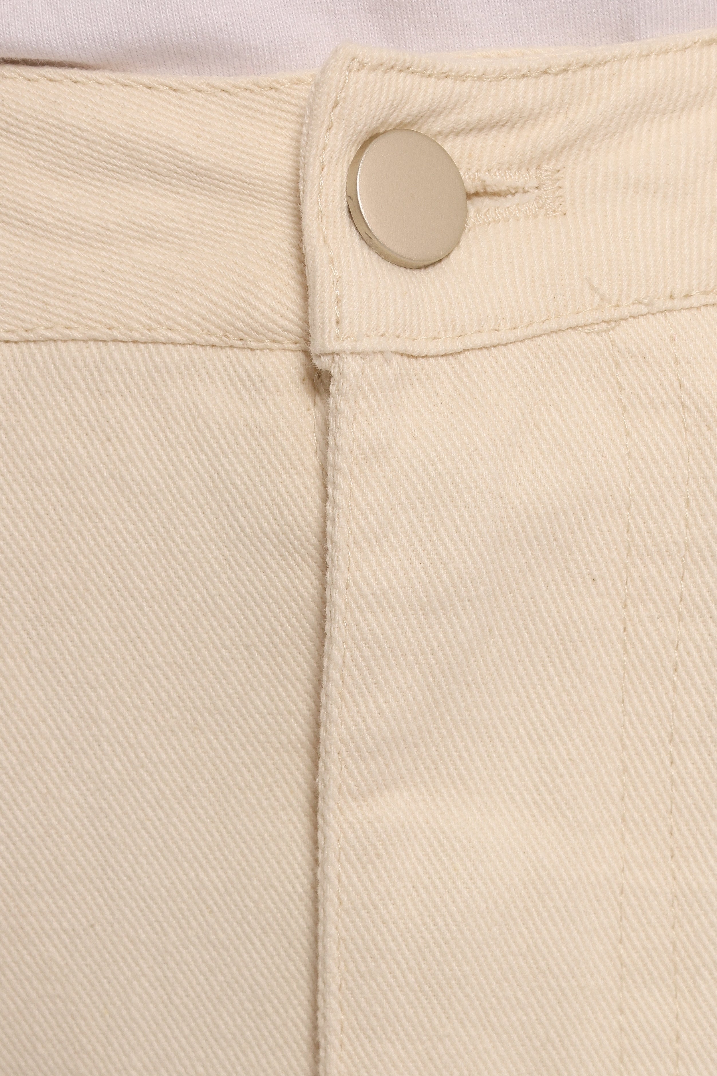 Kellen Corduroy Midi SKirt - Cream-Ladys Street