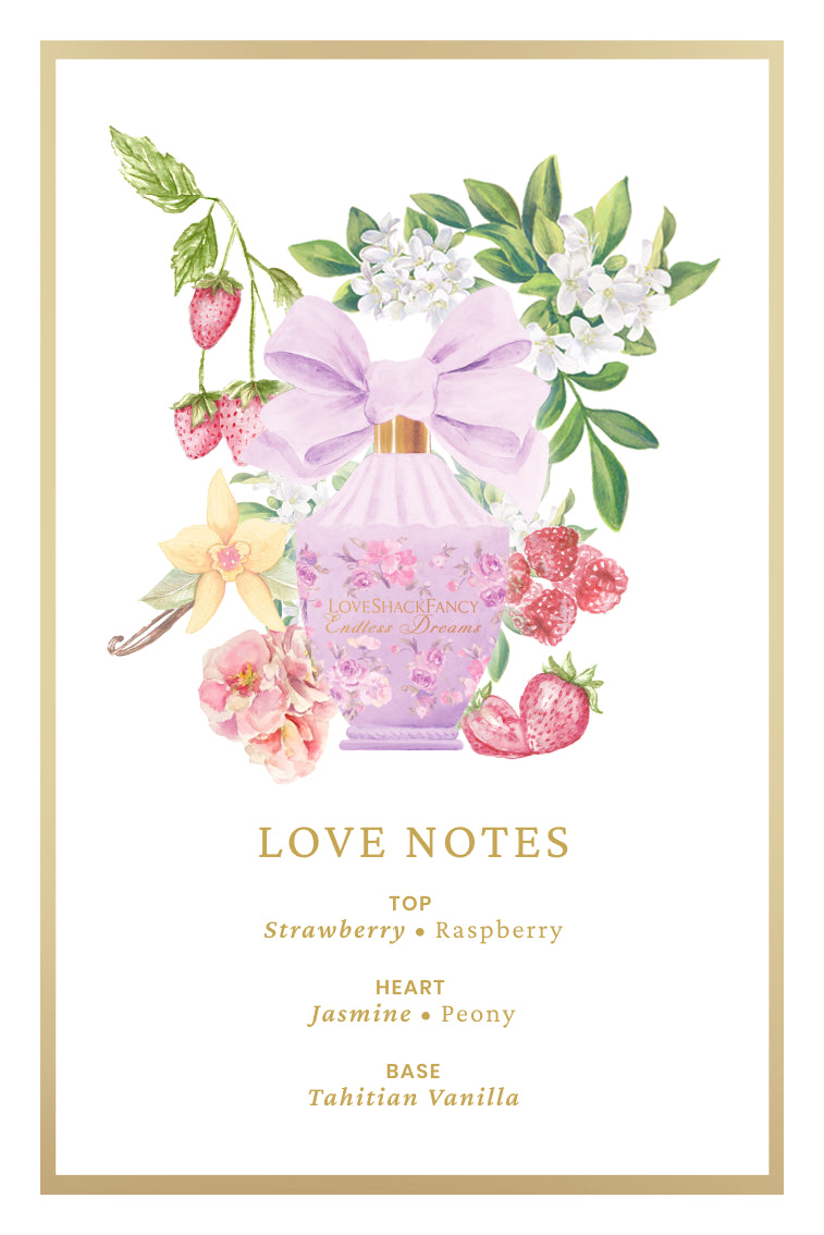 Endless Dreams Eau de Parfum with Strawberry & Vanilla-Charming Rule