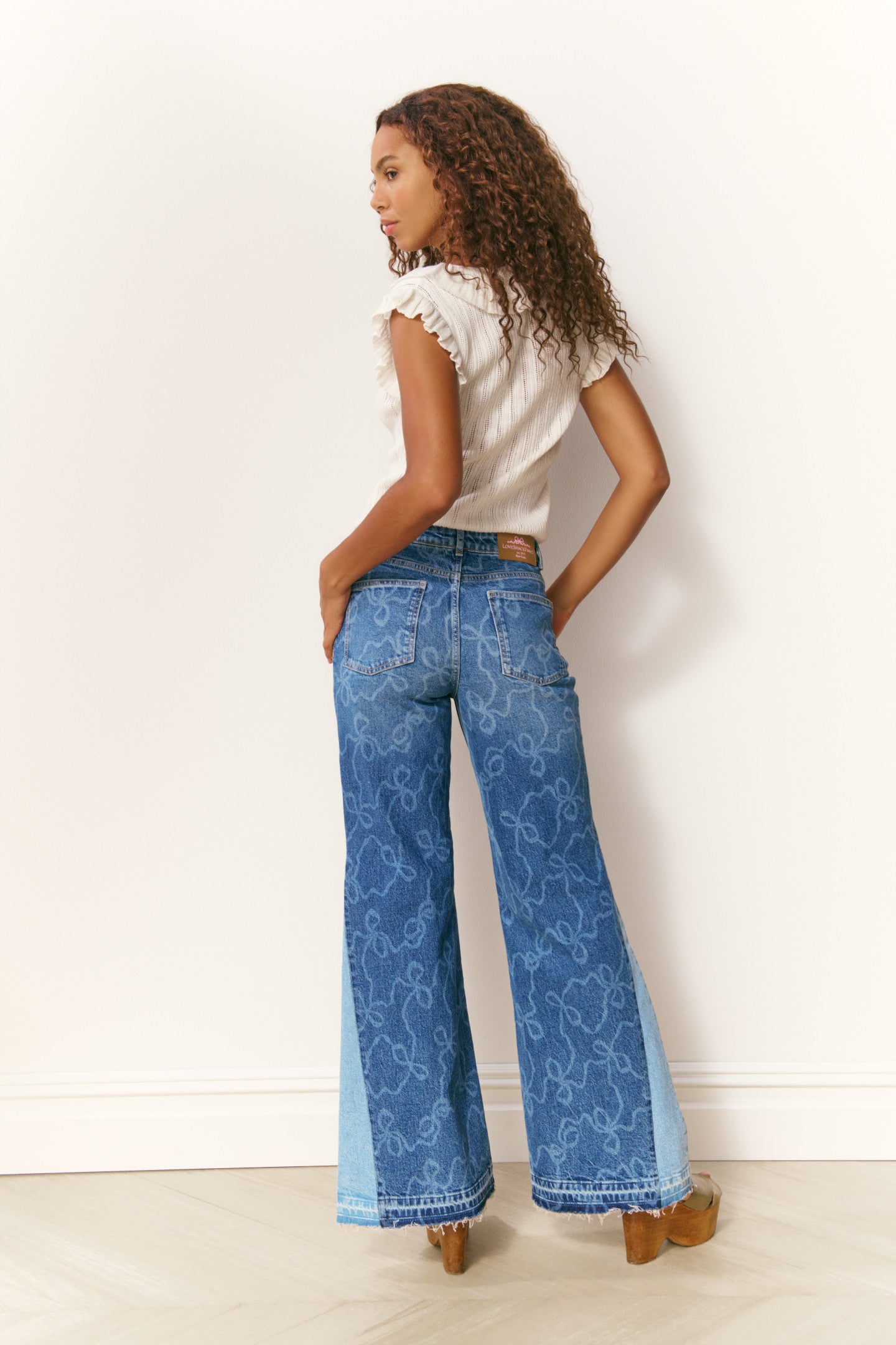 Elizabelle Pointelle Knit Top-Charming Rule