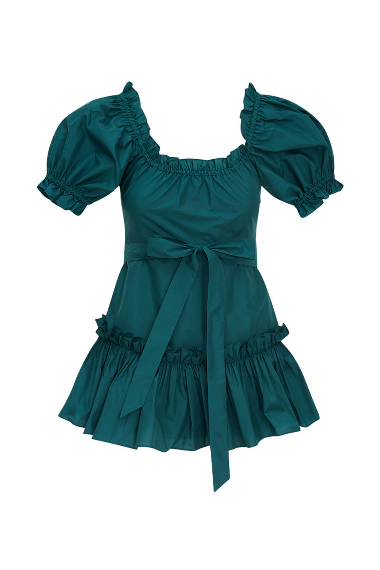Estine Taffeta Mini Dress-Charming Rule