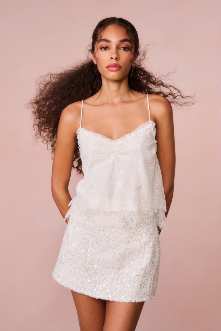 Ferni Lace Cami Top-Charming Rule