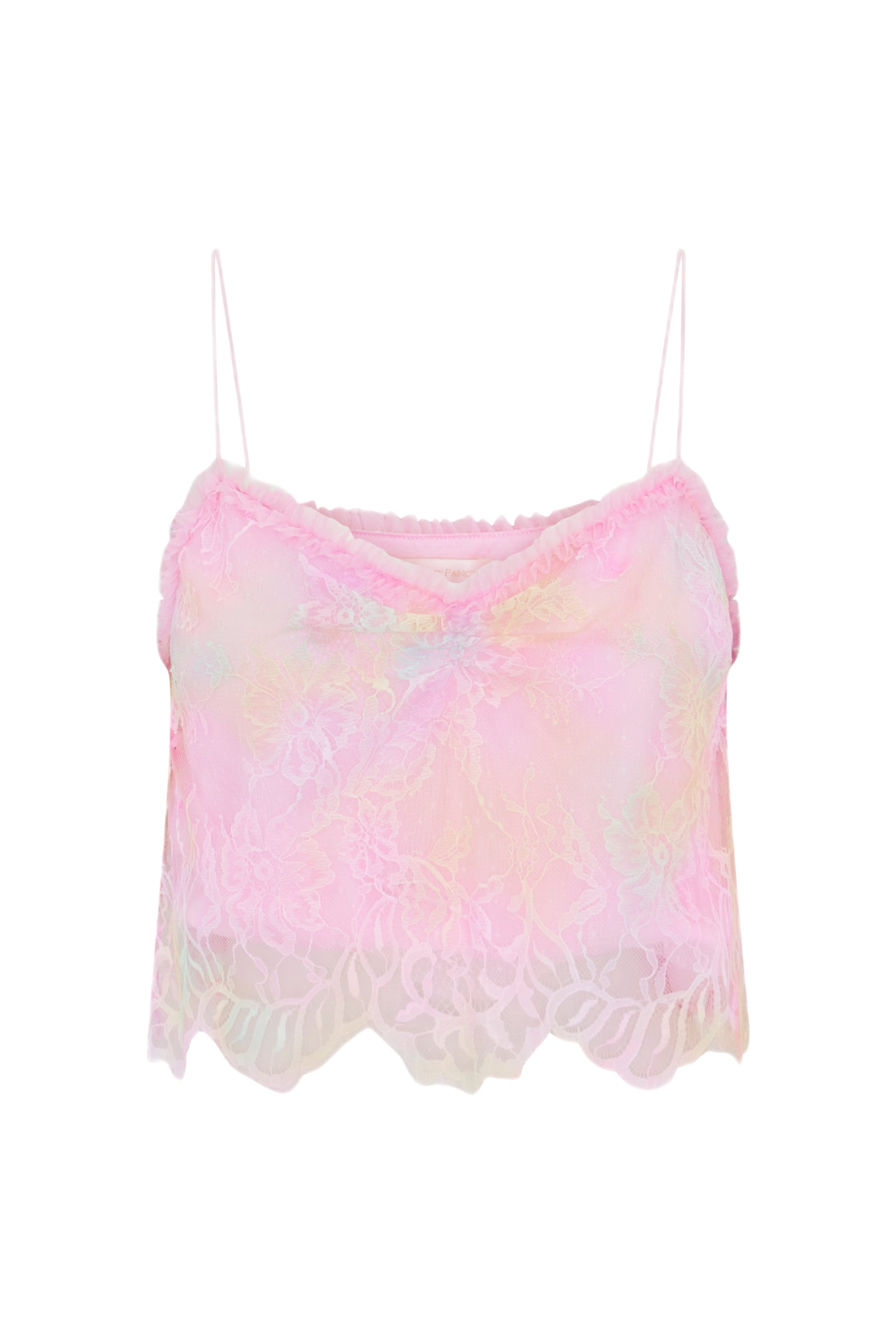 Ferni Tie-Dye Lace Cami Top-Charming Rule