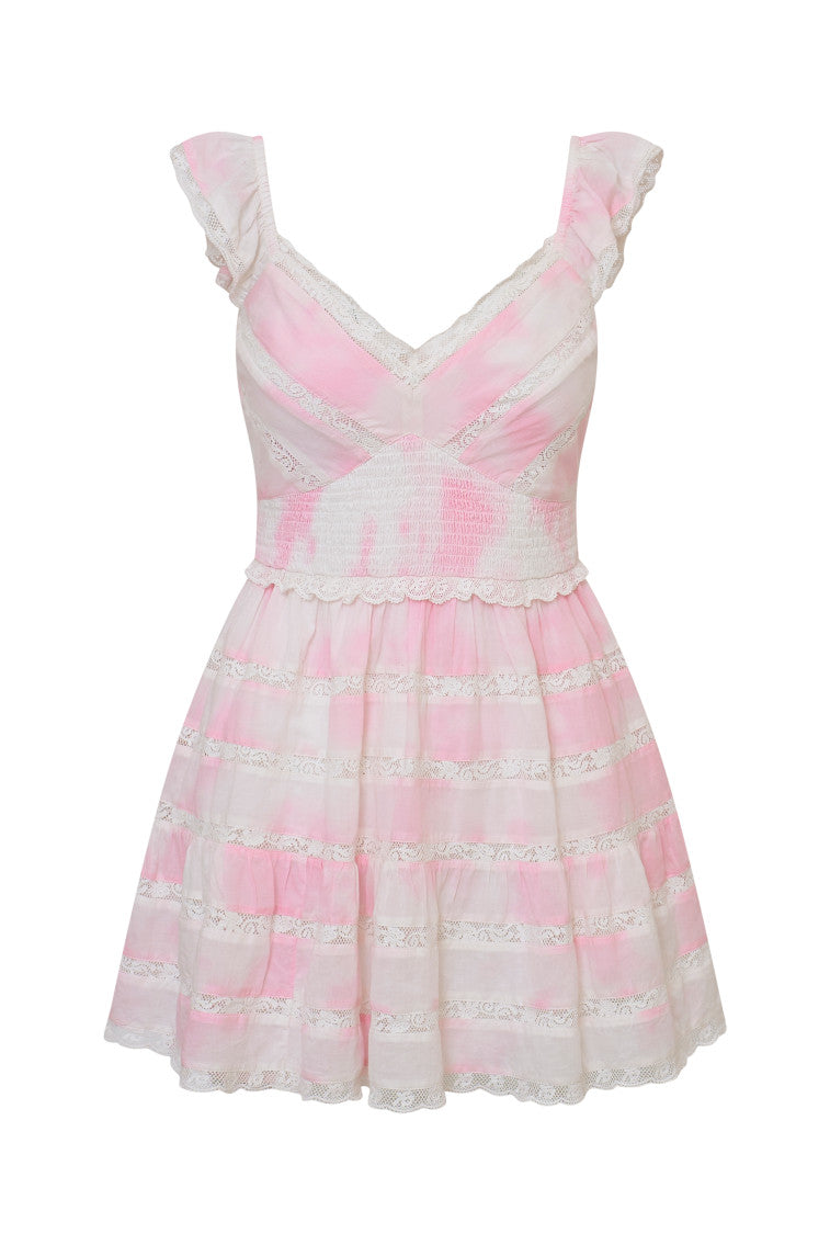 Finny Upcycled Cotton Mini Dress-Charming Rule