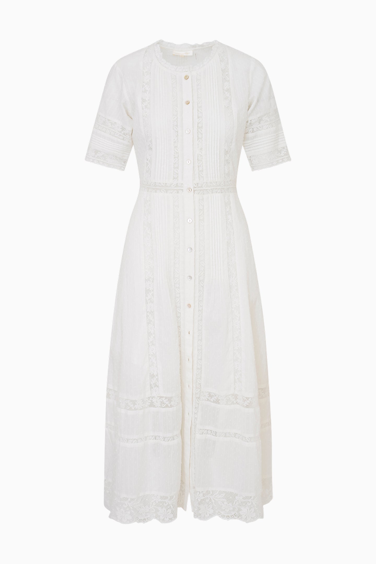 Francilla Cotton Midi Dress-Charming Rule