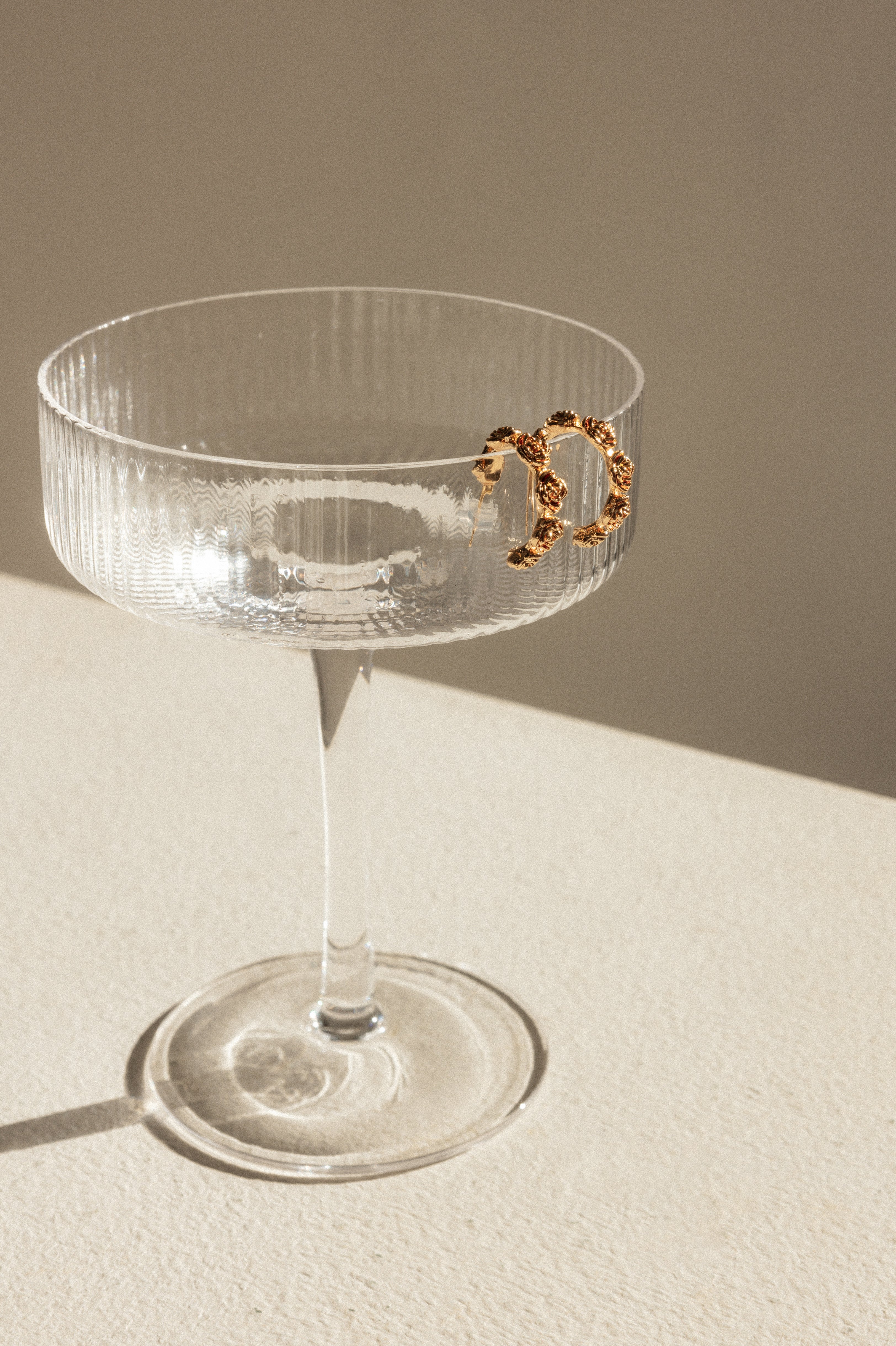 Jennie Flower Earrings - Gold-Ladys Street