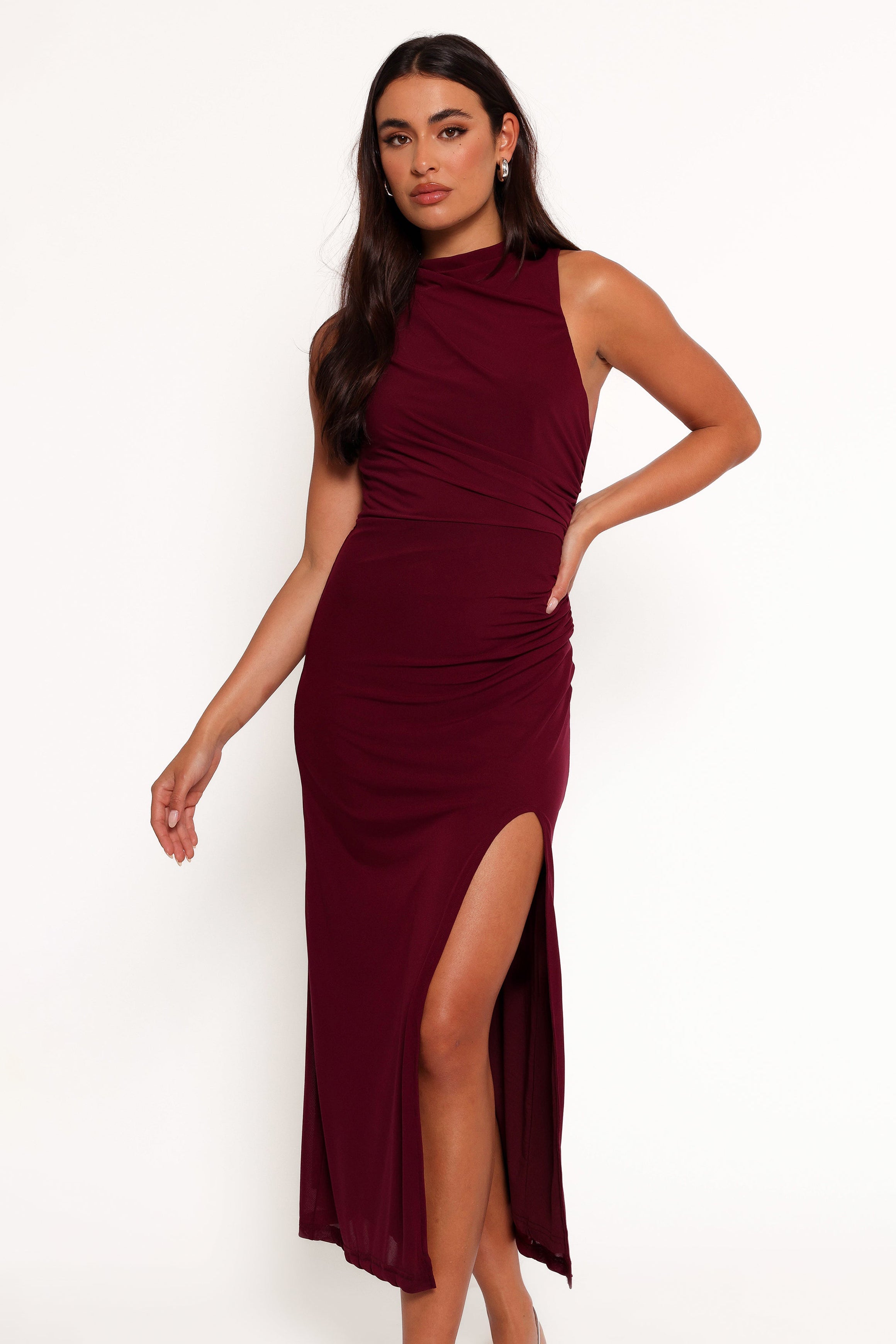 Hayven Maxi Dress - Plum-Ladys Street