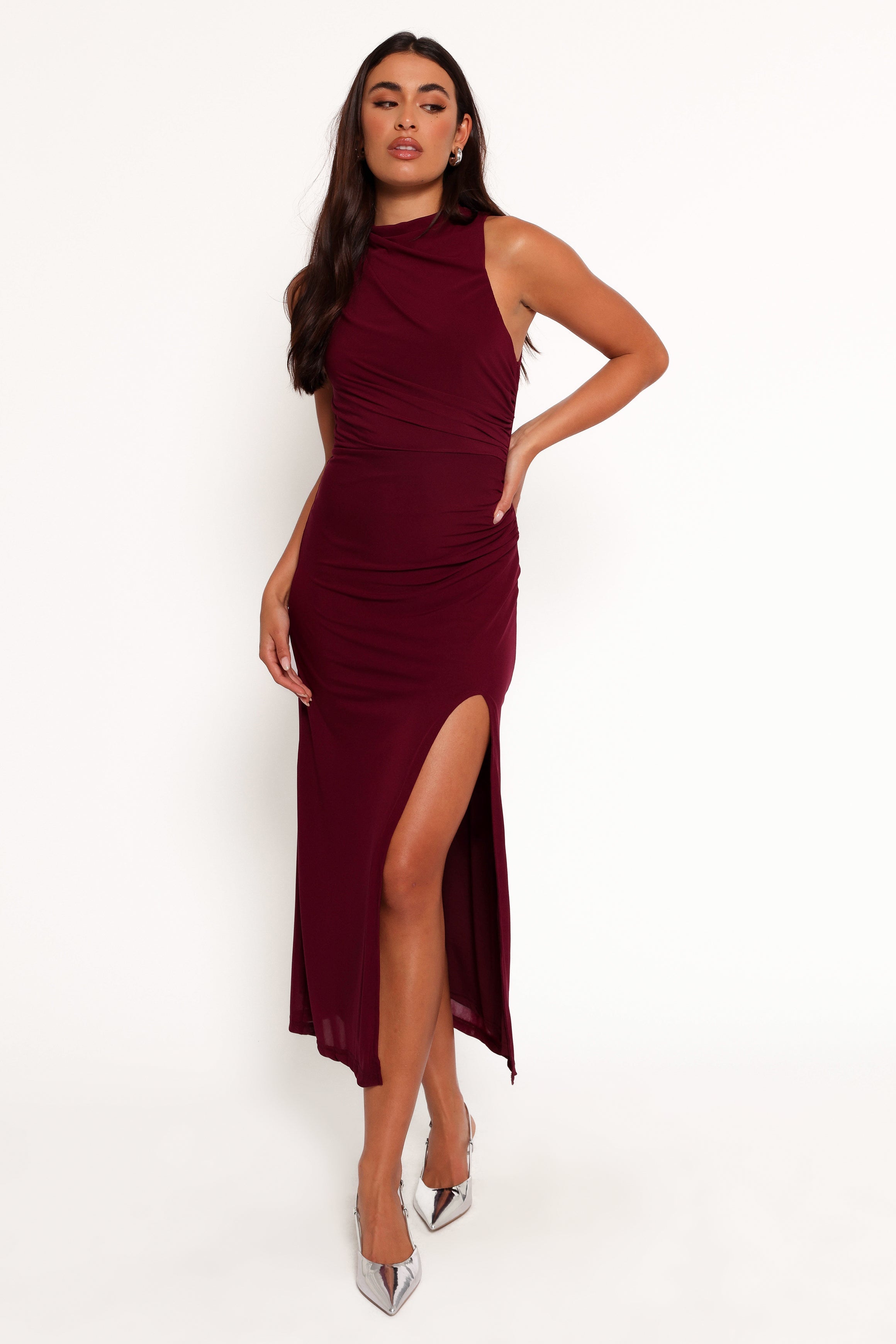 Hayven Maxi Dress - Plum-Ladys Street