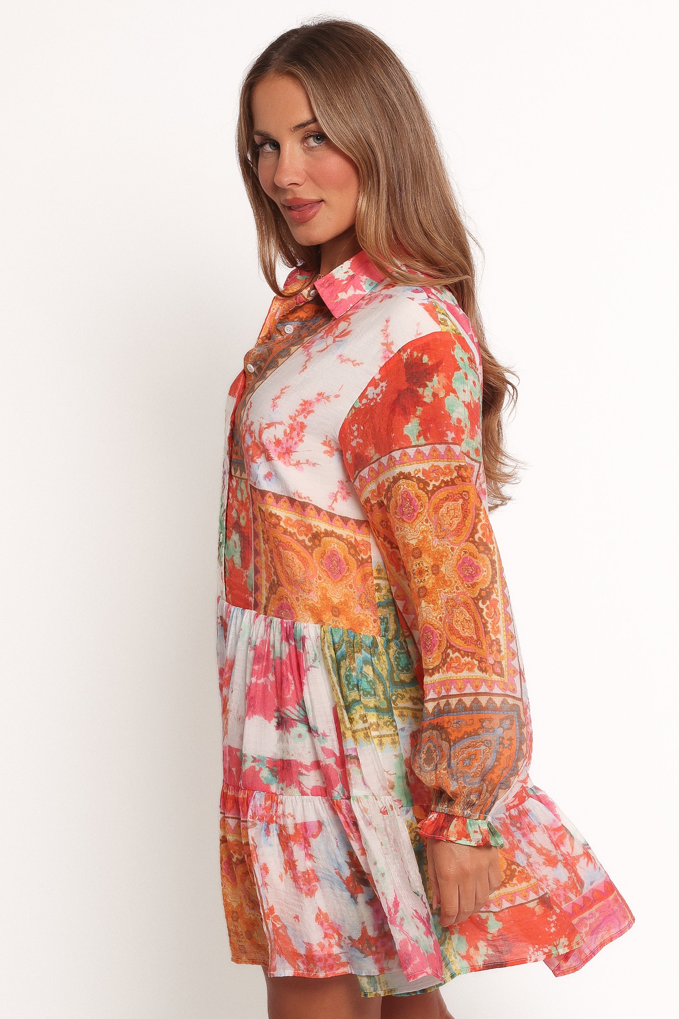 Helene Dress - Patchwork-Ladys Street