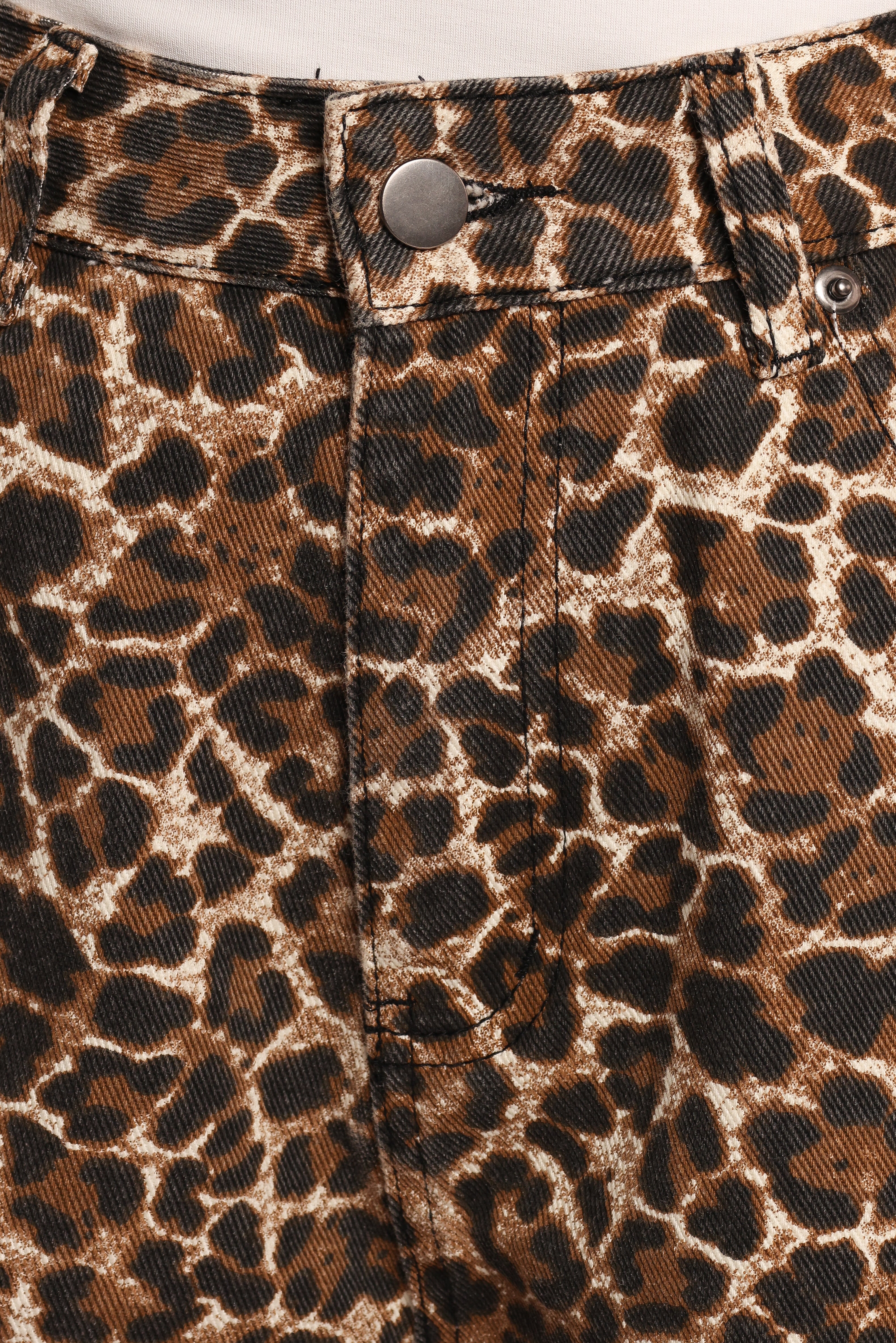 Hemima High Waist Shorts - Leopard-Ladys Street
