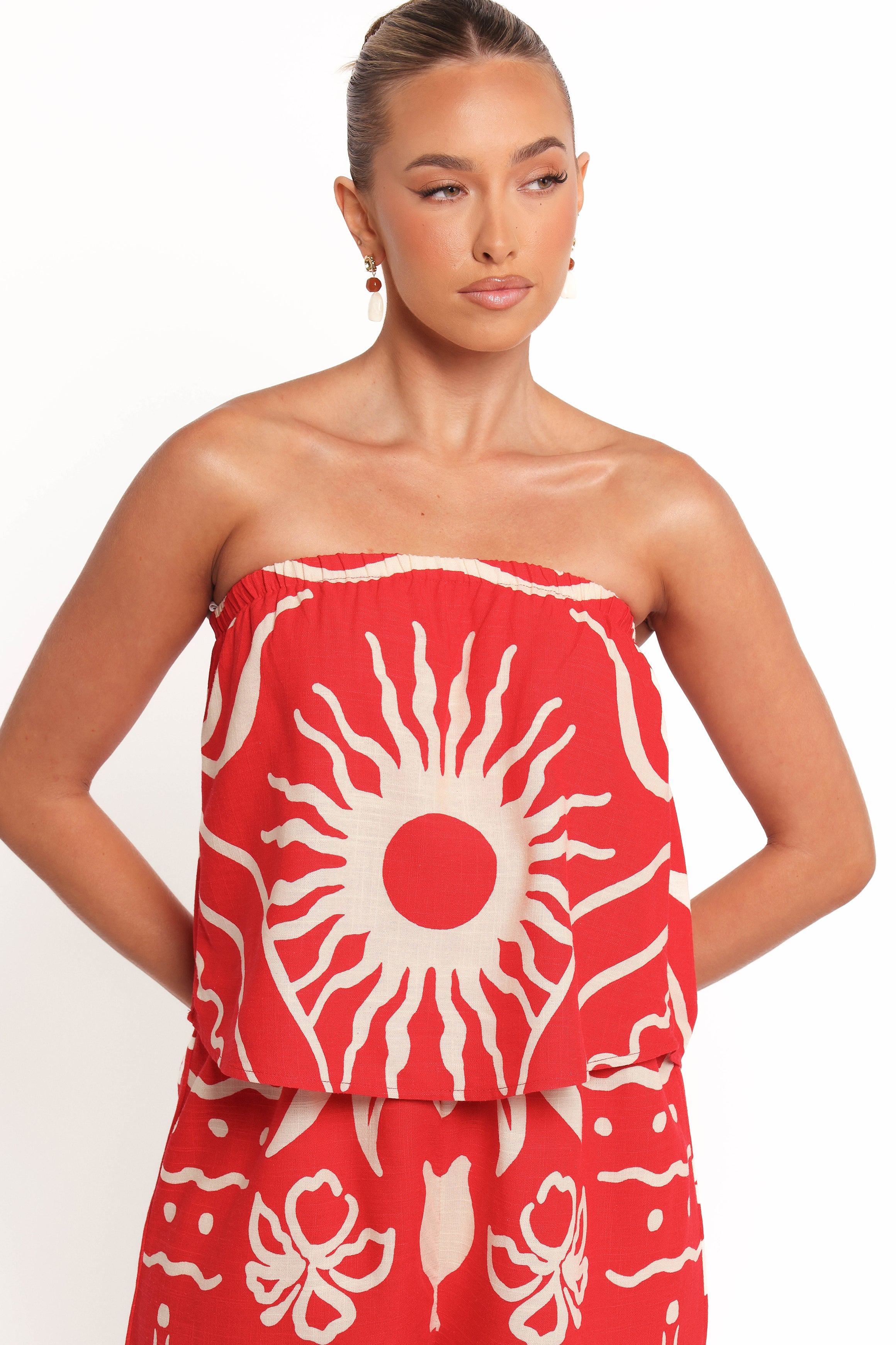 Herbie Strapless Romper - Sunburst-Ladys Street