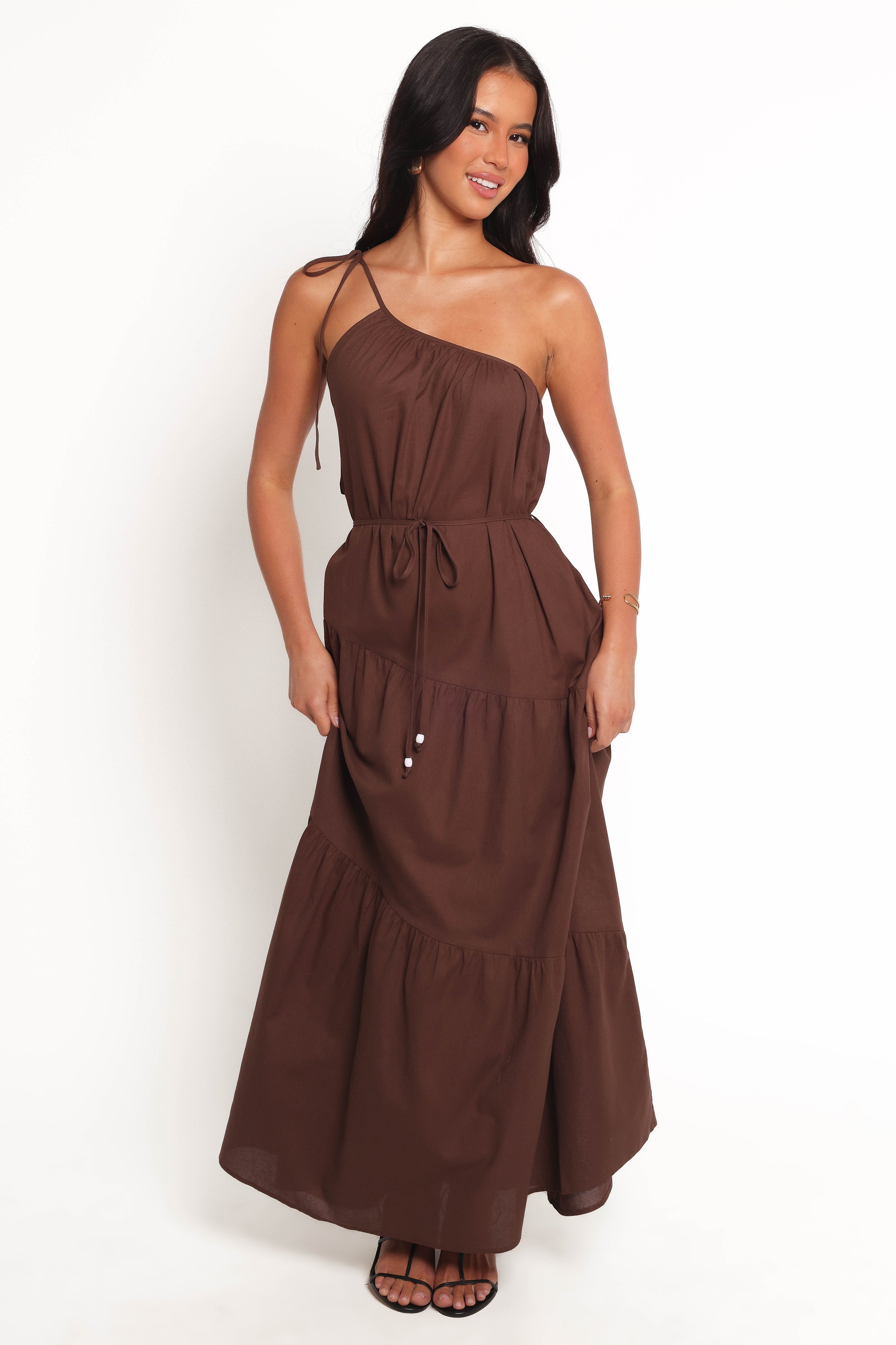 Hilde Maxi Dress - Chocolate-Ladys Street