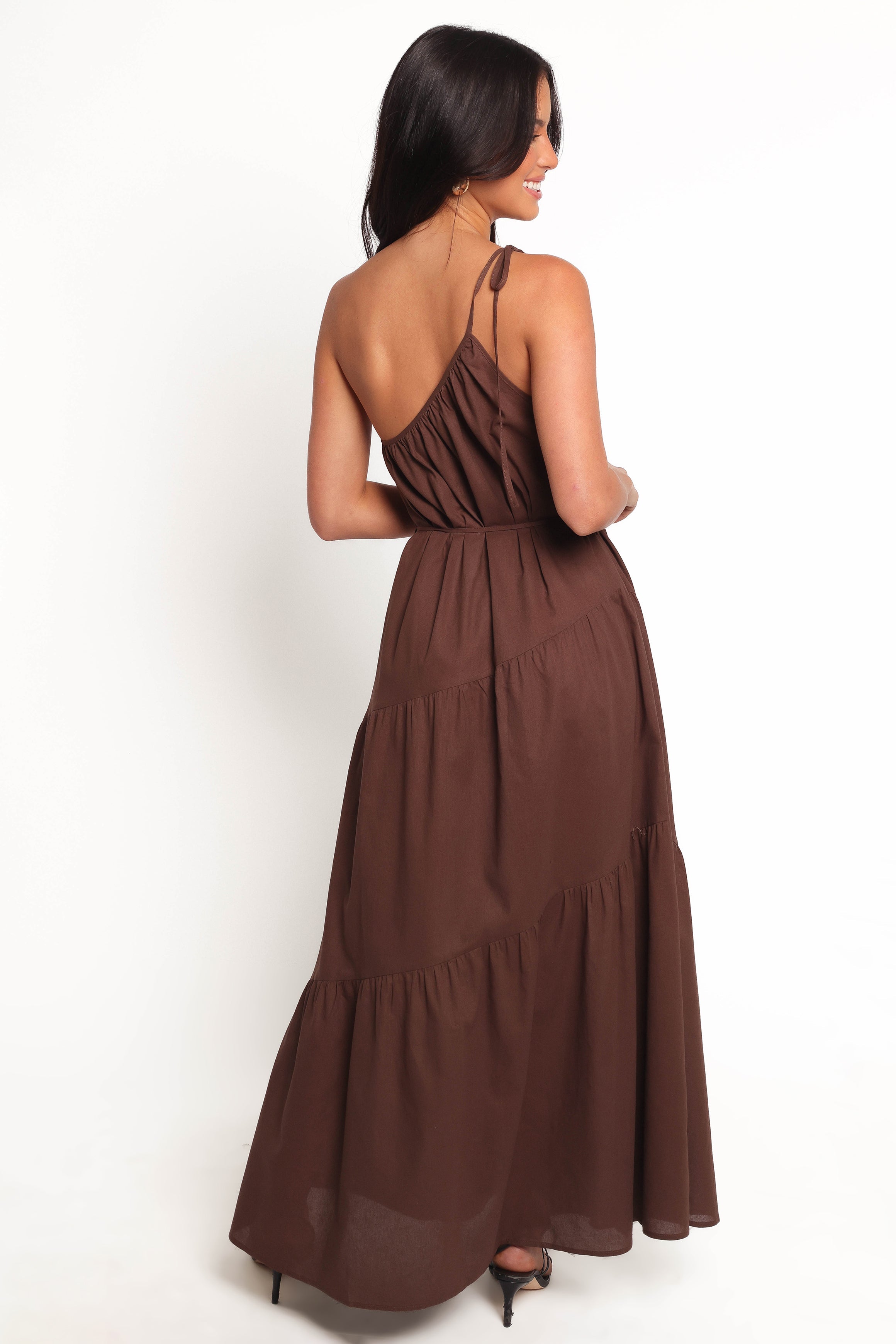 Hilde Maxi Dress - Chocolate-Ladys Street