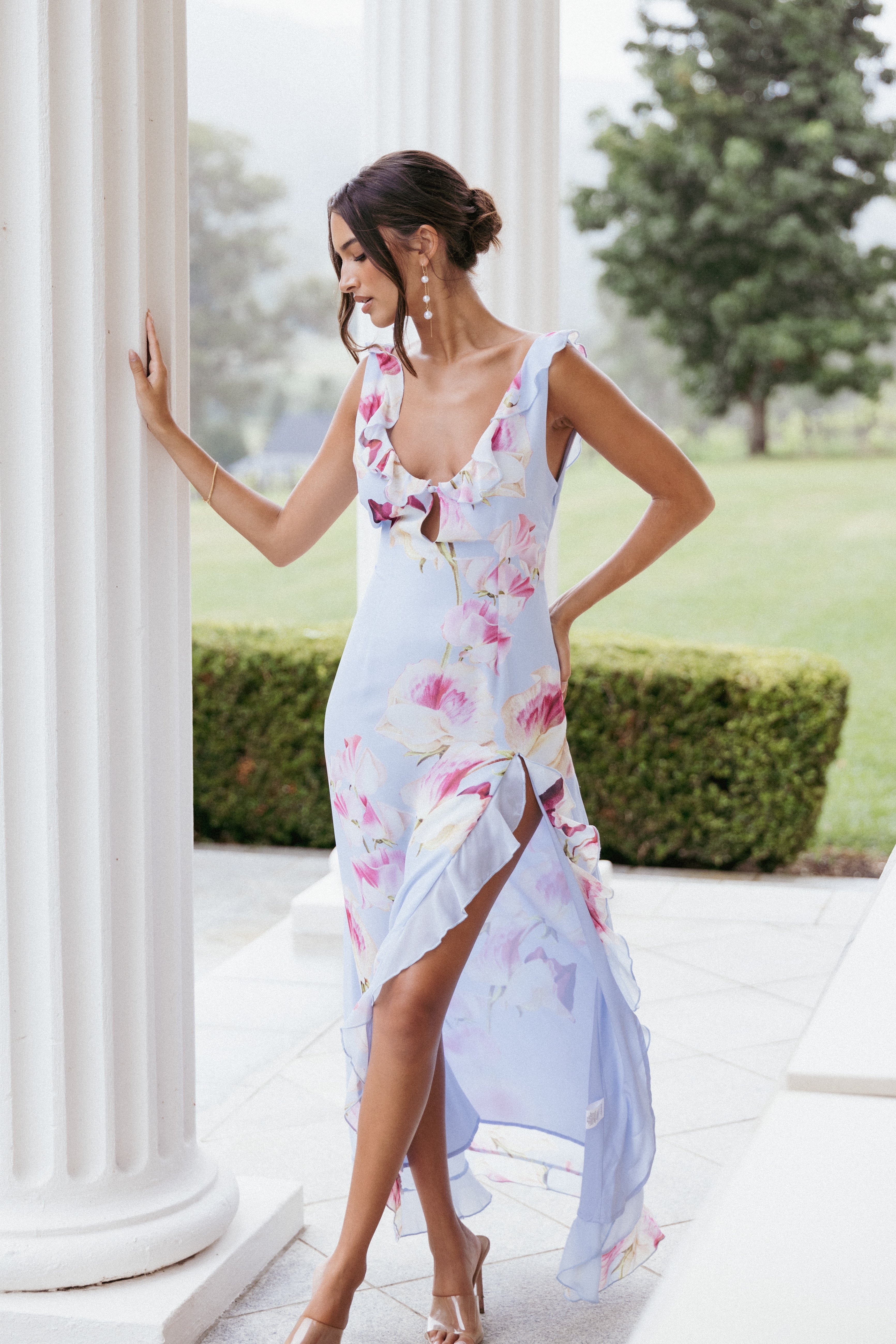 Inayah Maxi Dress - Cadence Print-Ladys Street