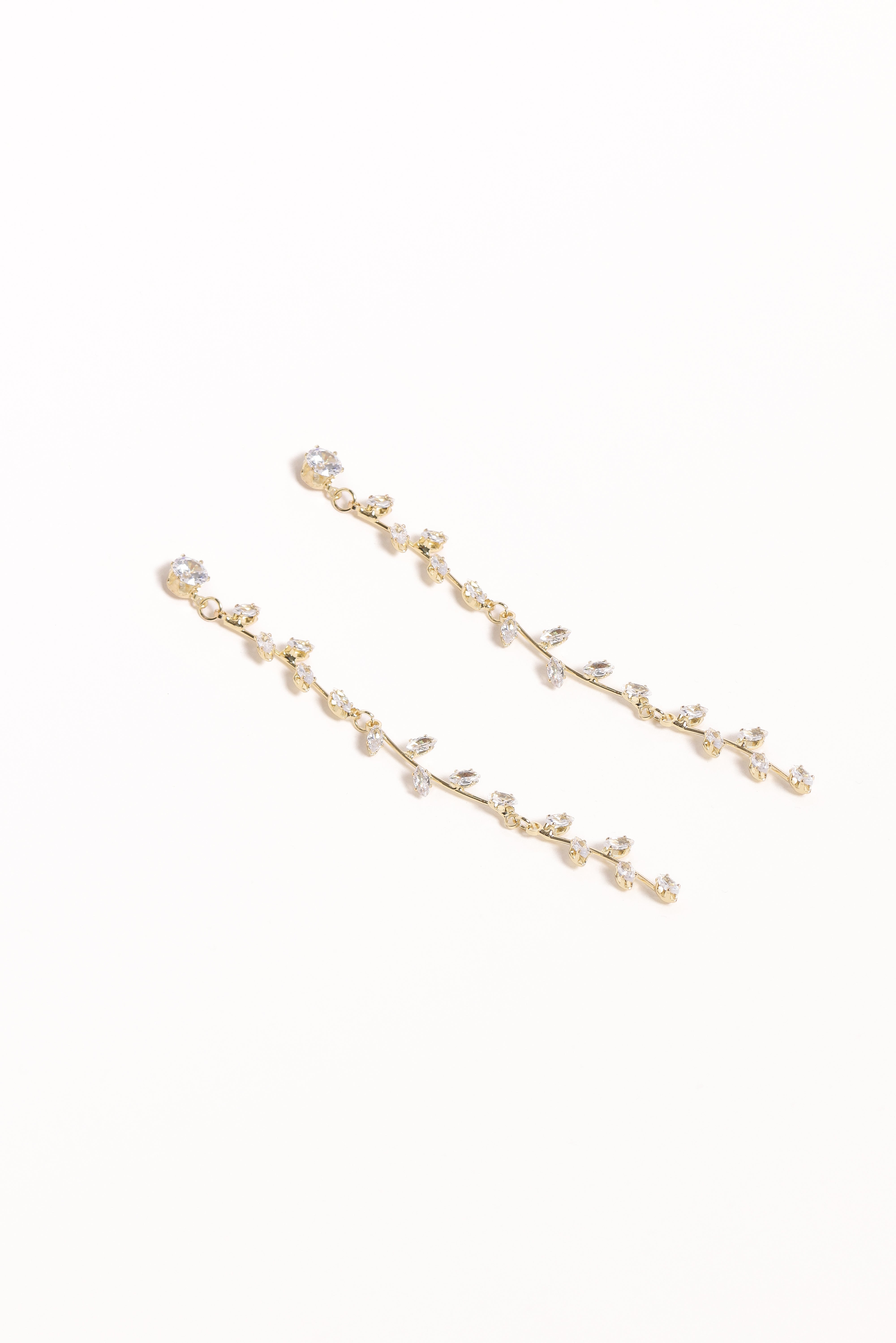 Indira Earrings - Gold-Ladys Street