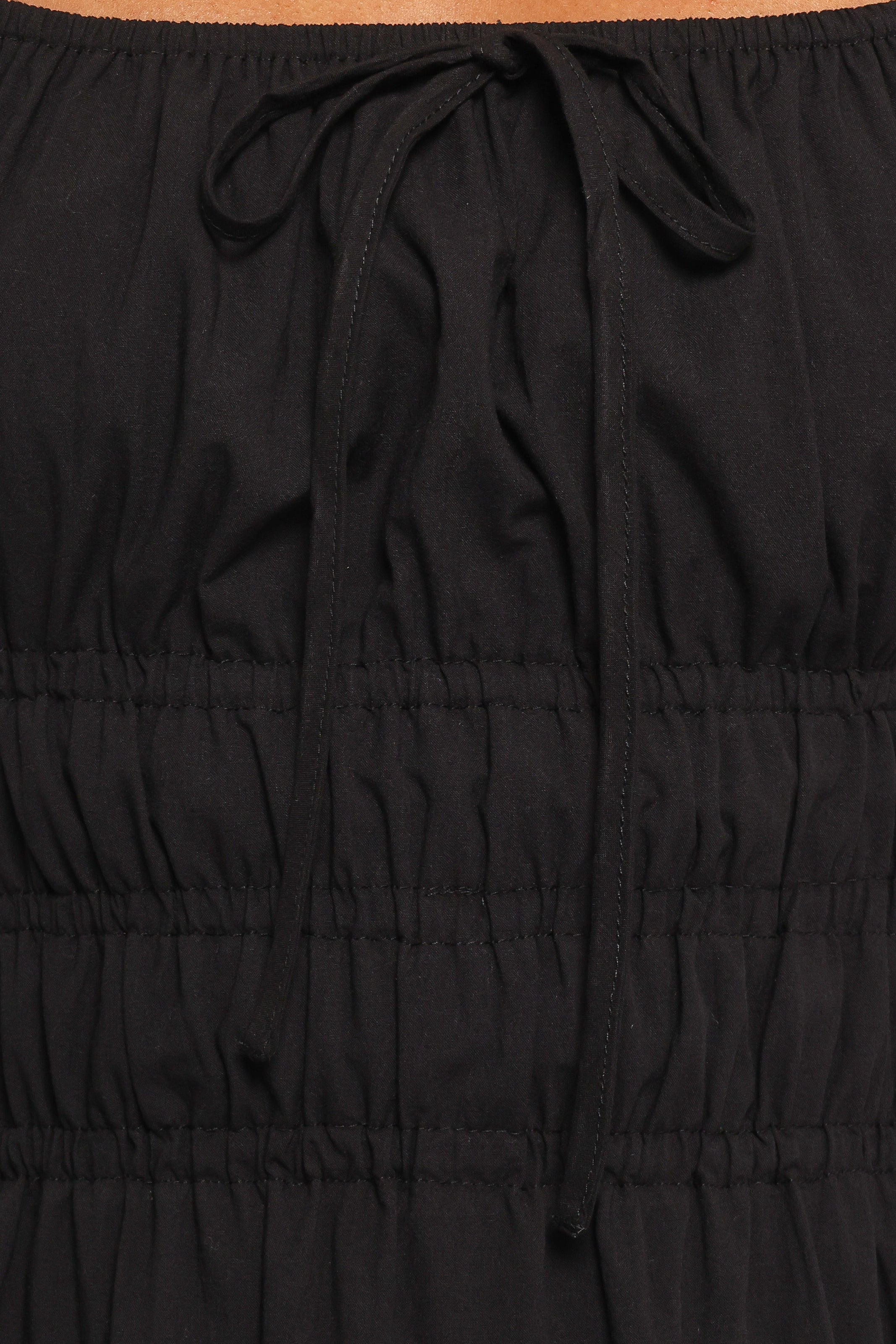 Ione Maxi Dress - Black-Ladys Street