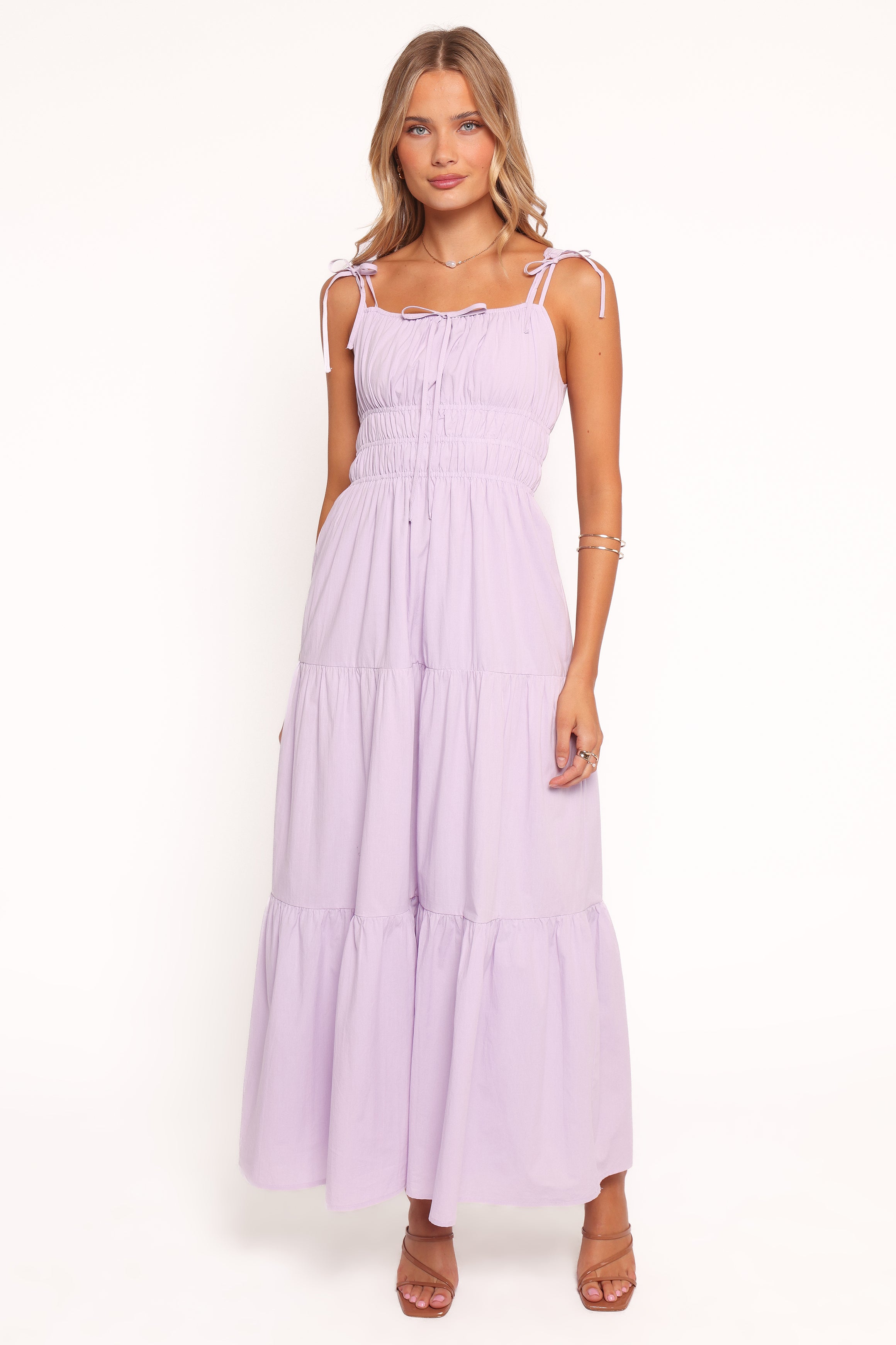 Ione Maxi Dress - Lavender-Ladys Street