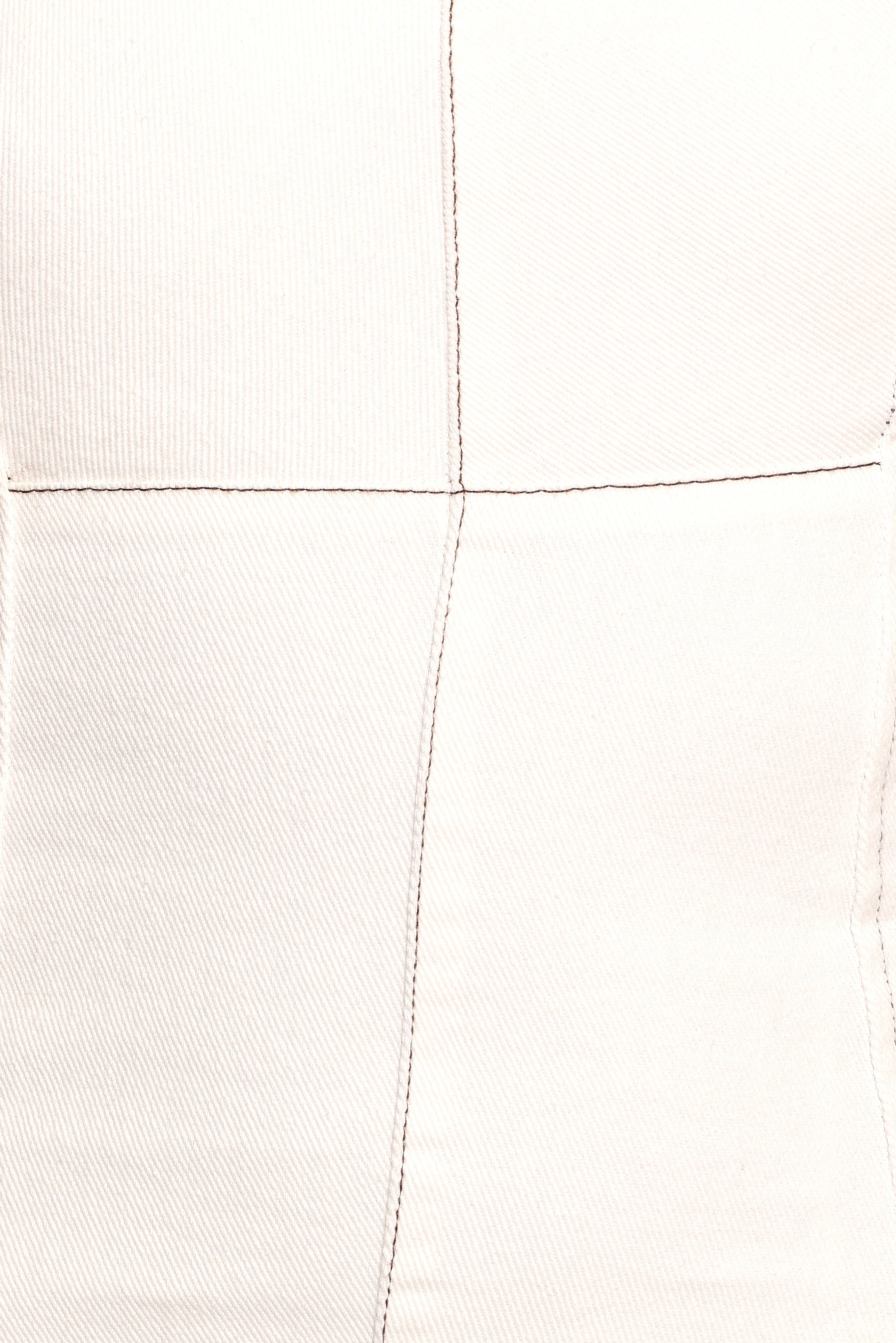 Isley Mini Dress - White Denim-Ladys Street