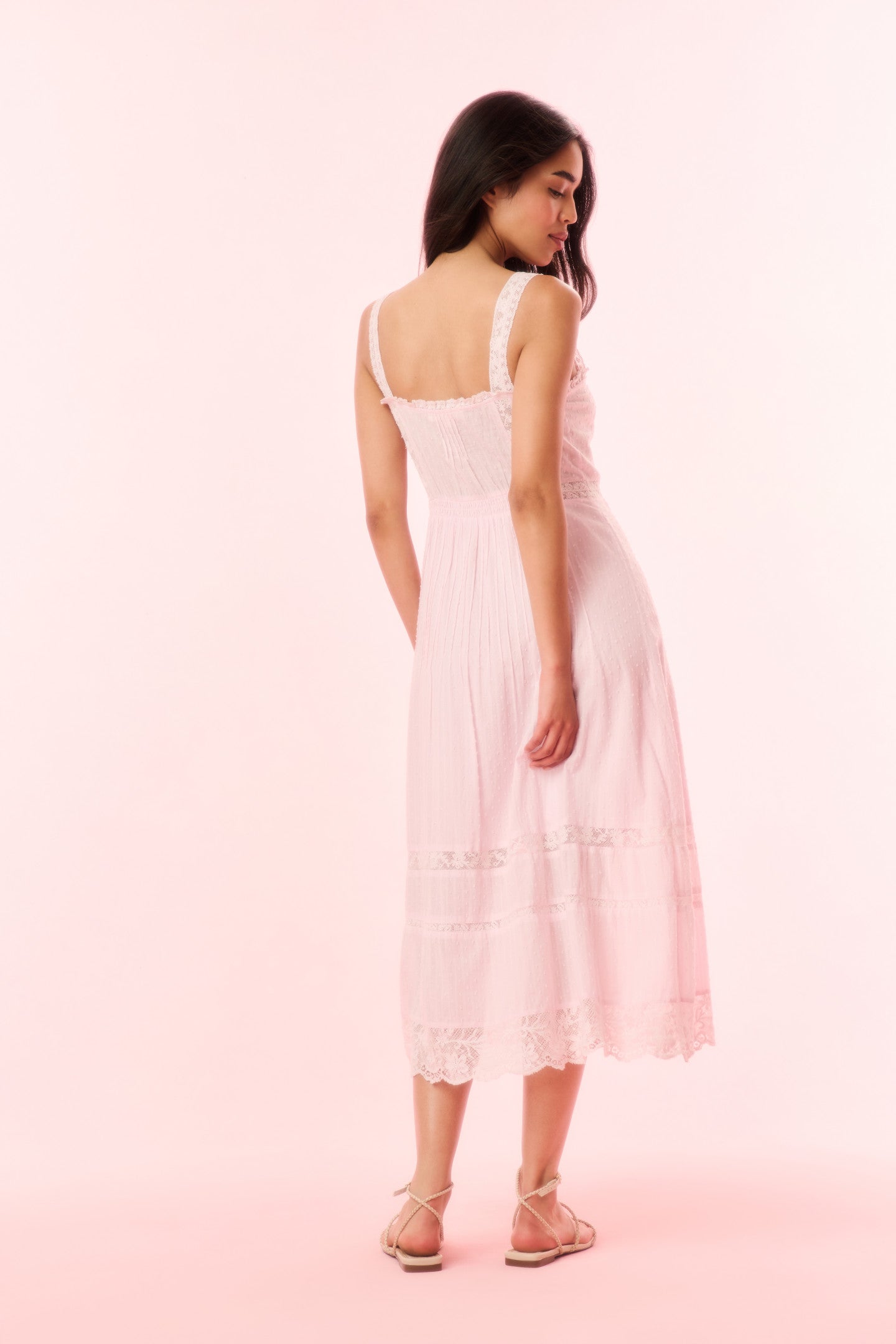 Judalon Cotton Midi Dress-Charming Rule