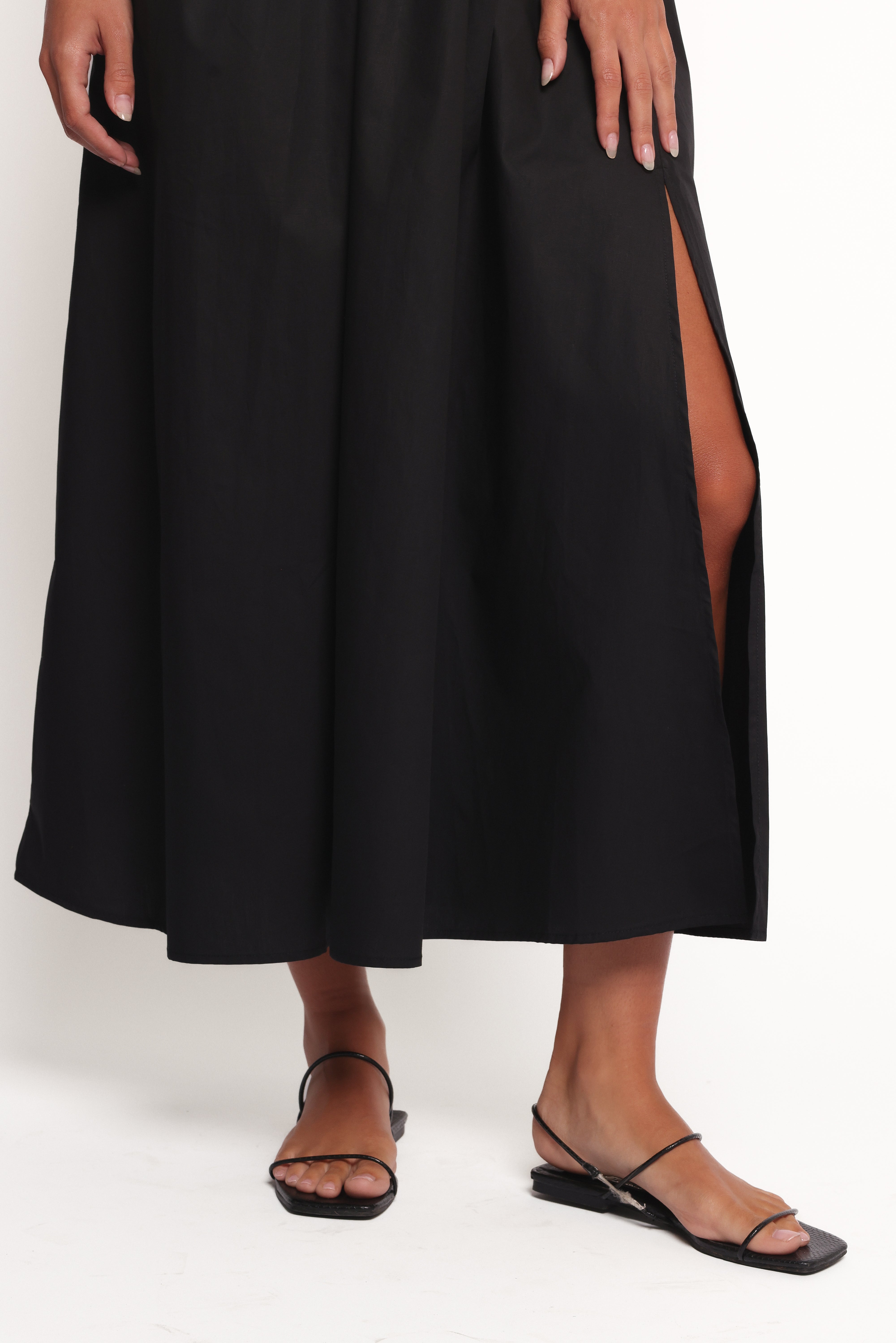 Jacinta Maxi Dress - Black-Ladys Street