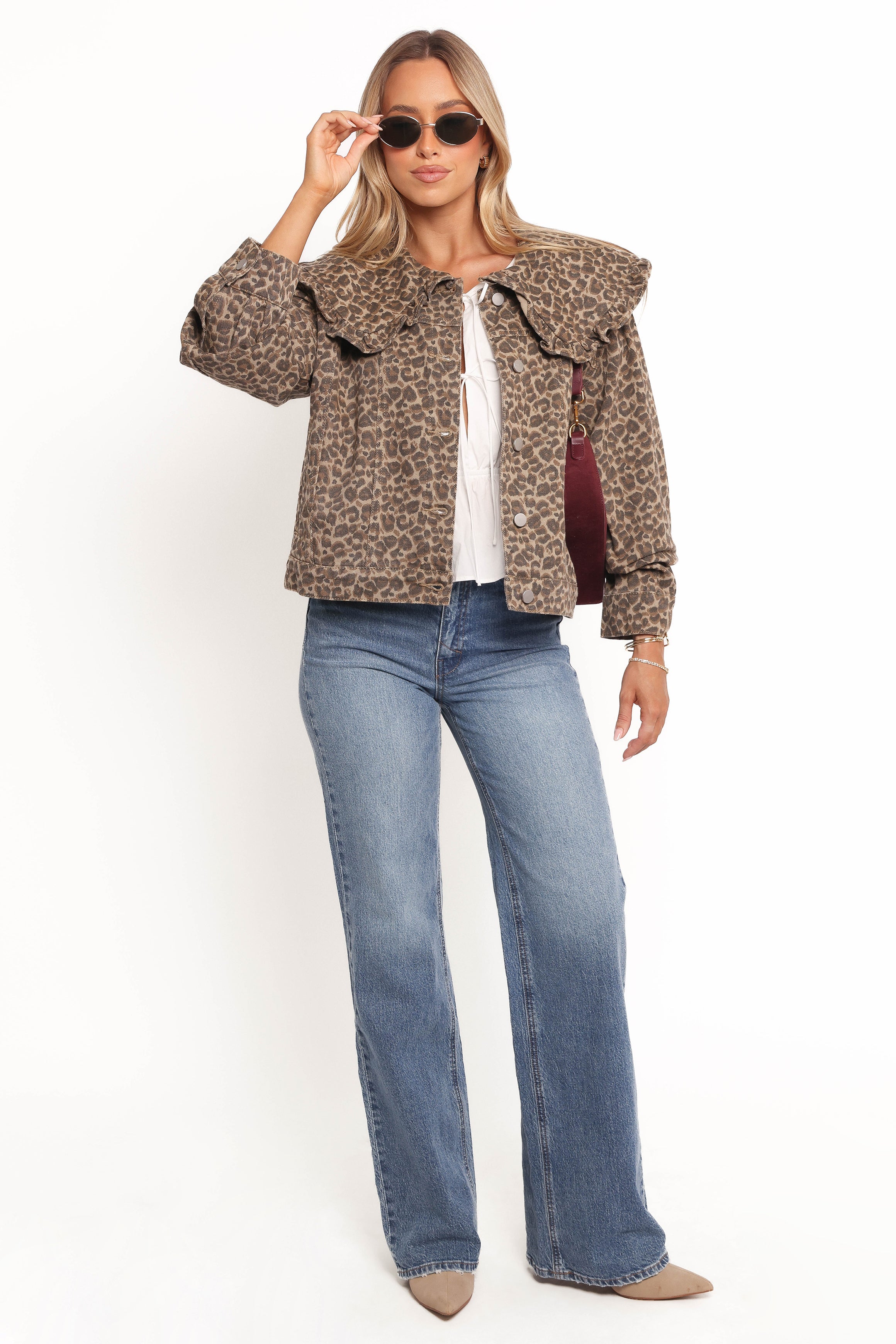 Jaelle Leopard Print Jacket - Leopard-Ladys Street