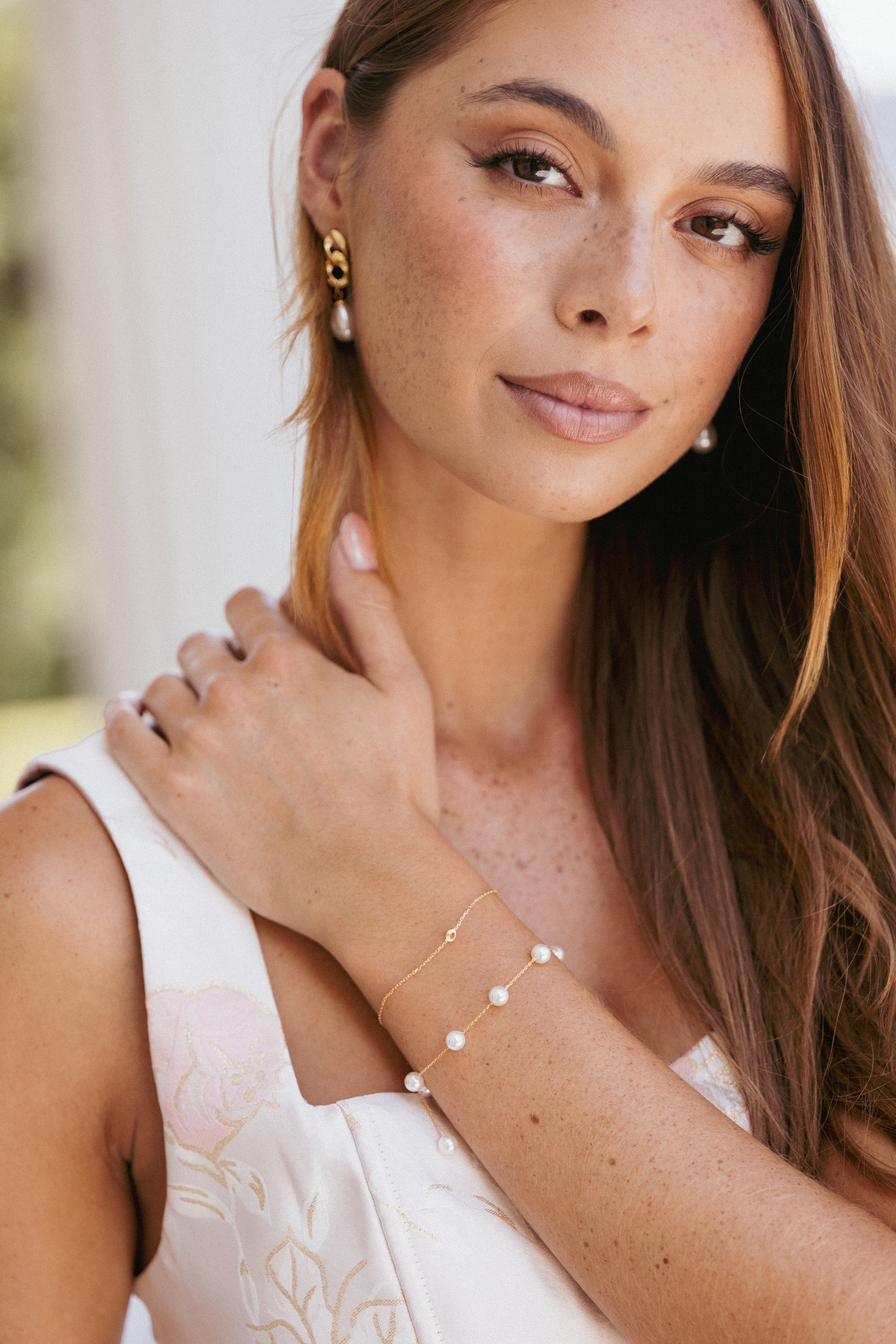 Jasmine Bracelet - Pearl-Ladys Street