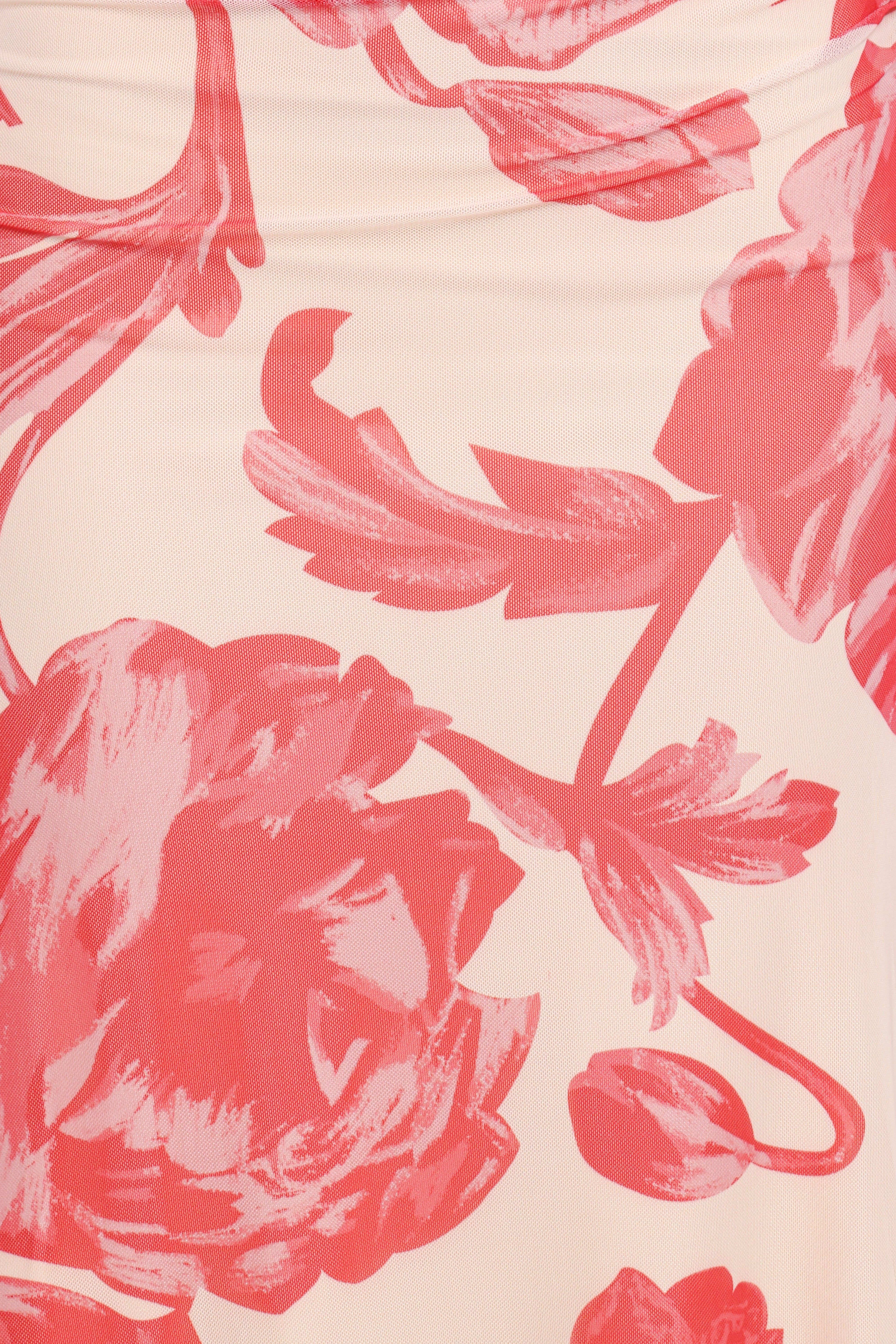 Jasmine Maxi Dress - Red Floral-Ladys Street