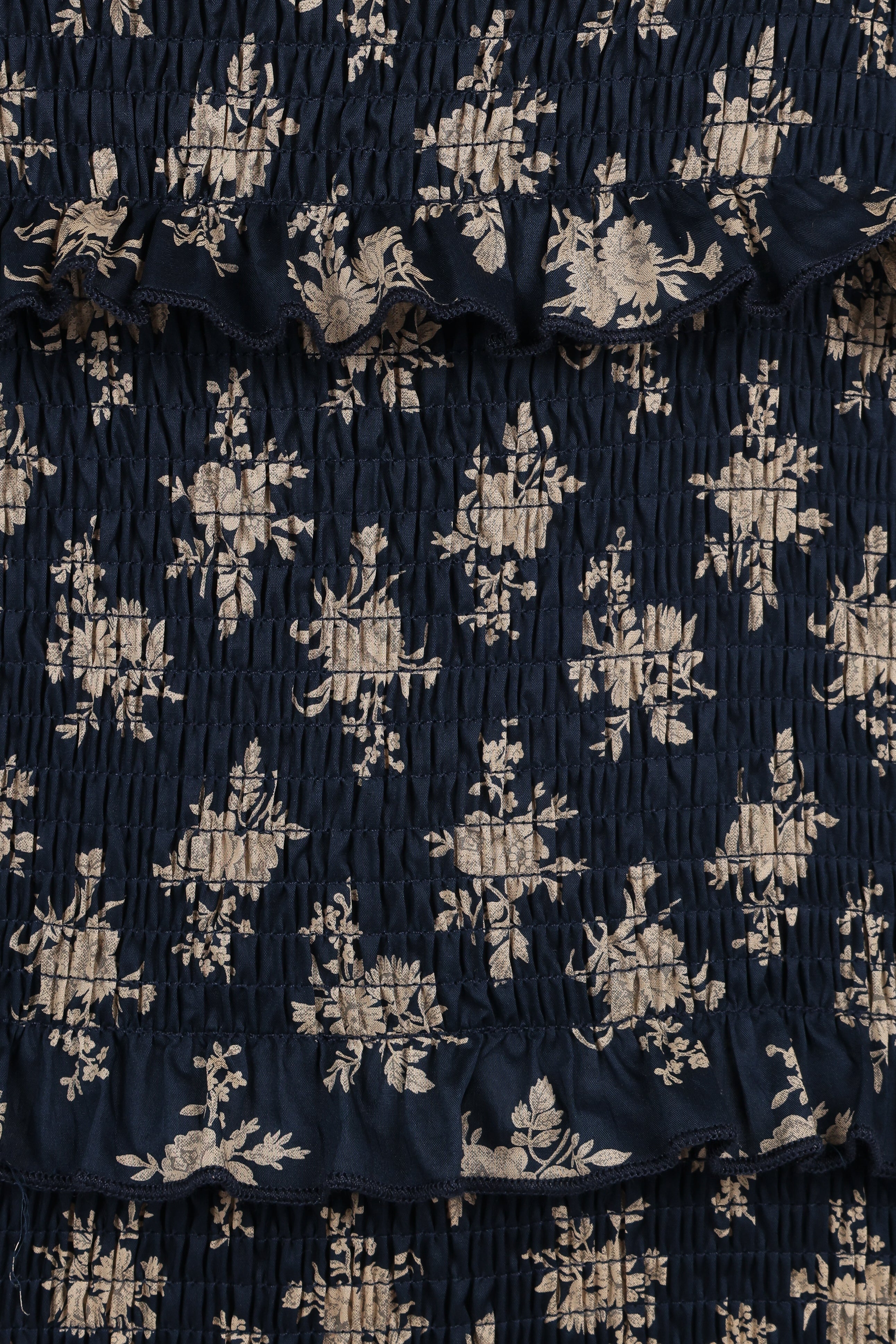 Jazy Midi Dress - Navy Floral-Ladys Street