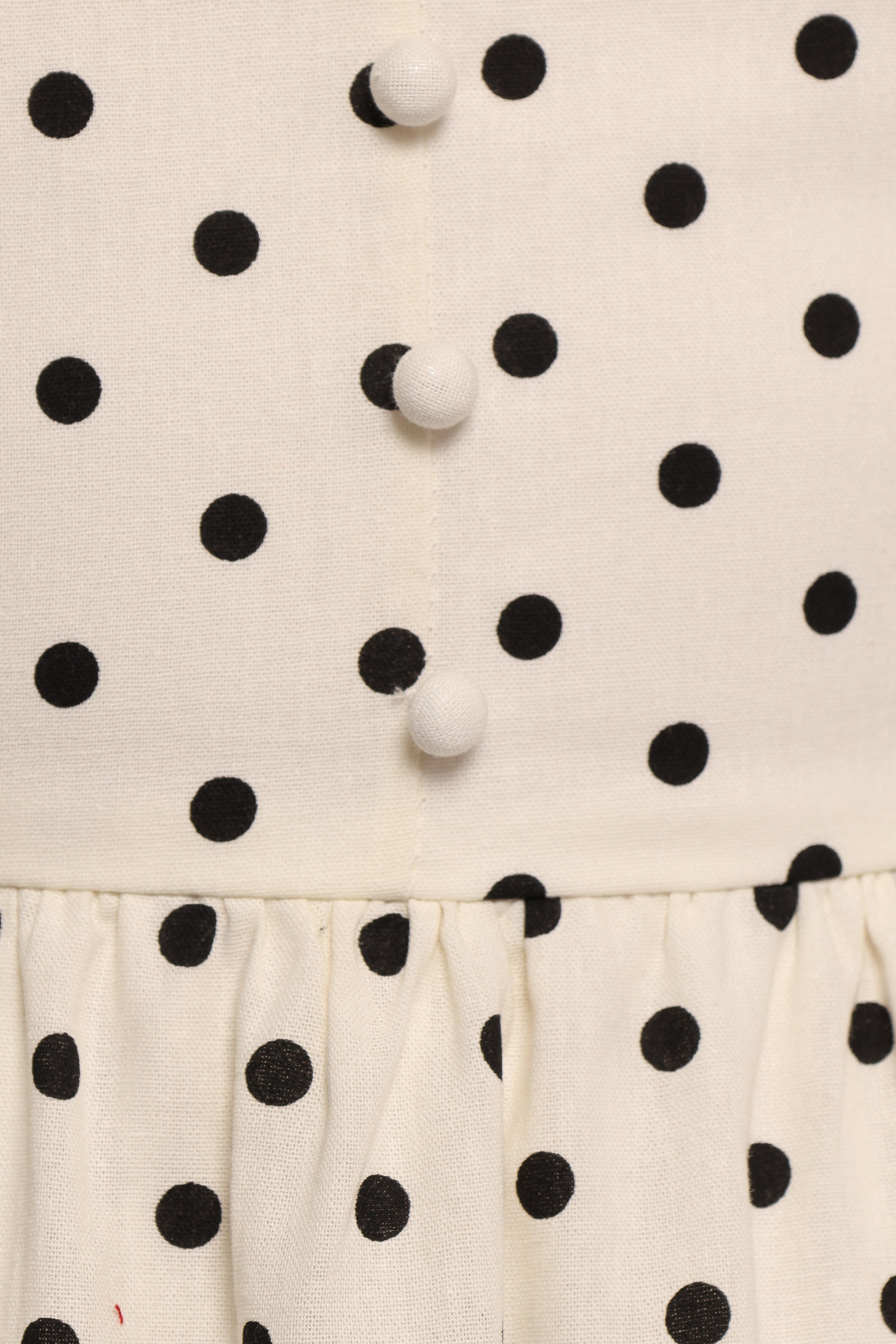 Jenni Maxi Dress - White Polka Dot-Ladys Street