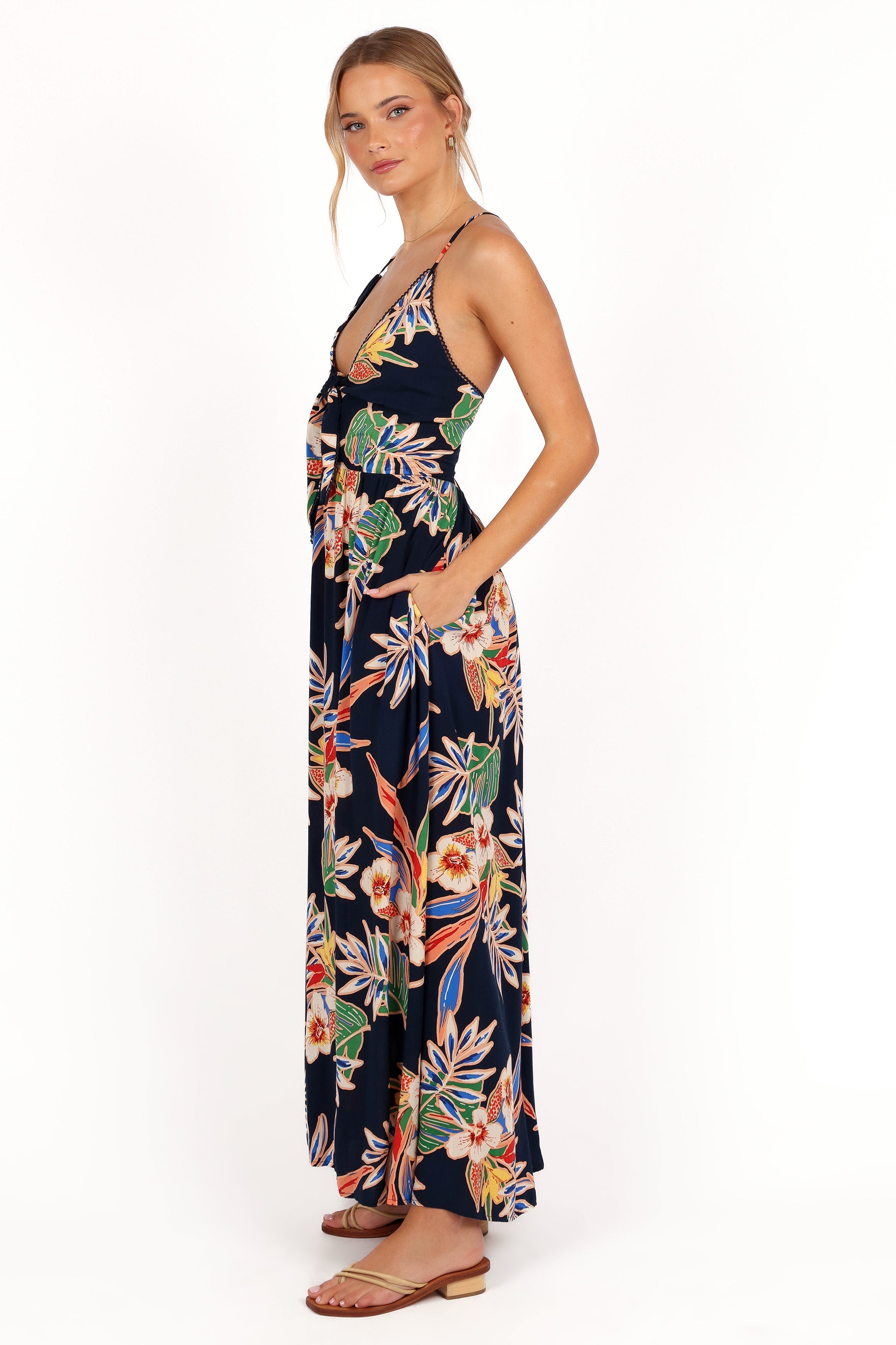 Jodie Maxi Dress - Oceana Garden-Ladys Street