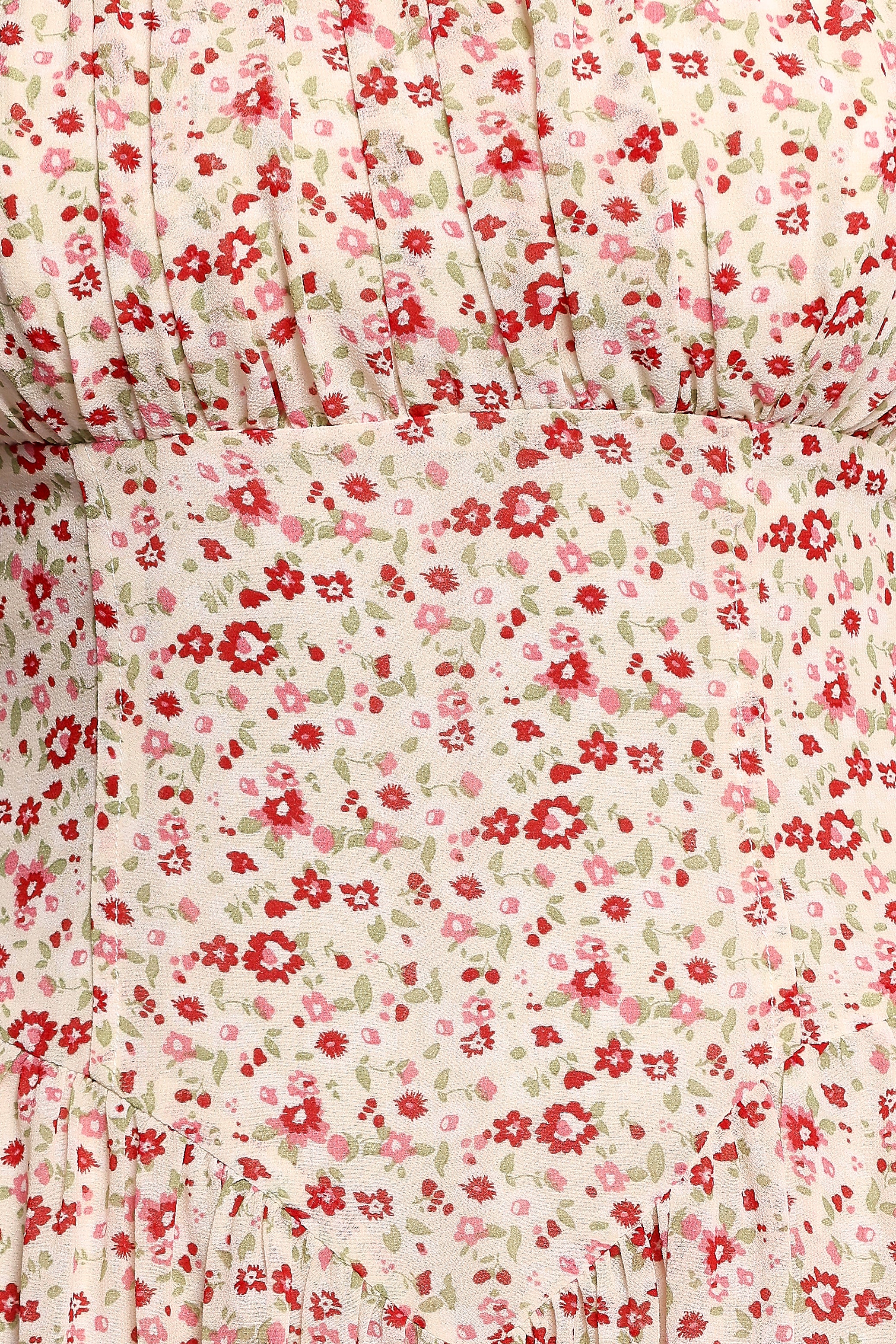 Jody Strapless Maxi Dress - Floral-Ladys Street