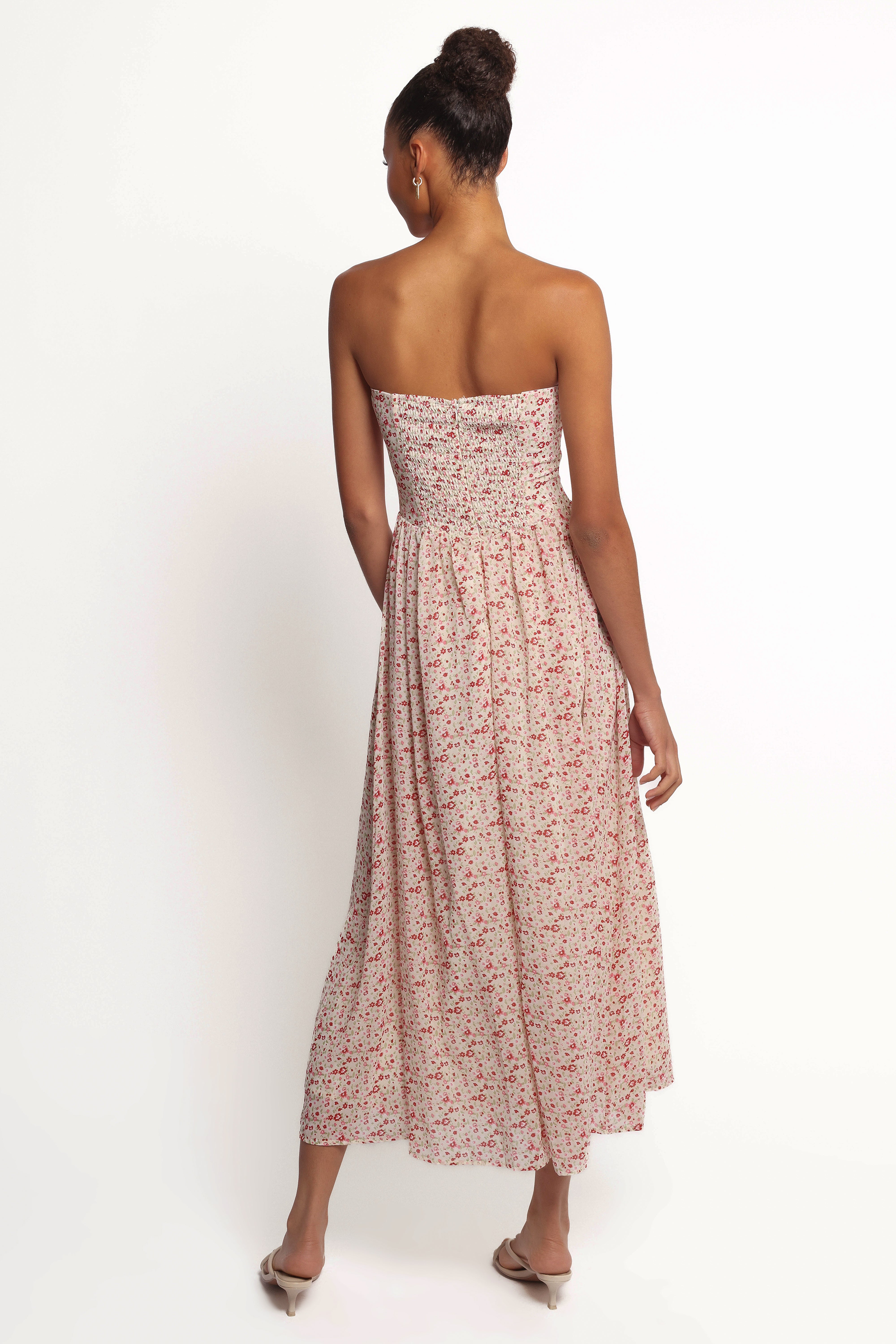 Jody Strapless Maxi Dress - Floral-Ladys Street