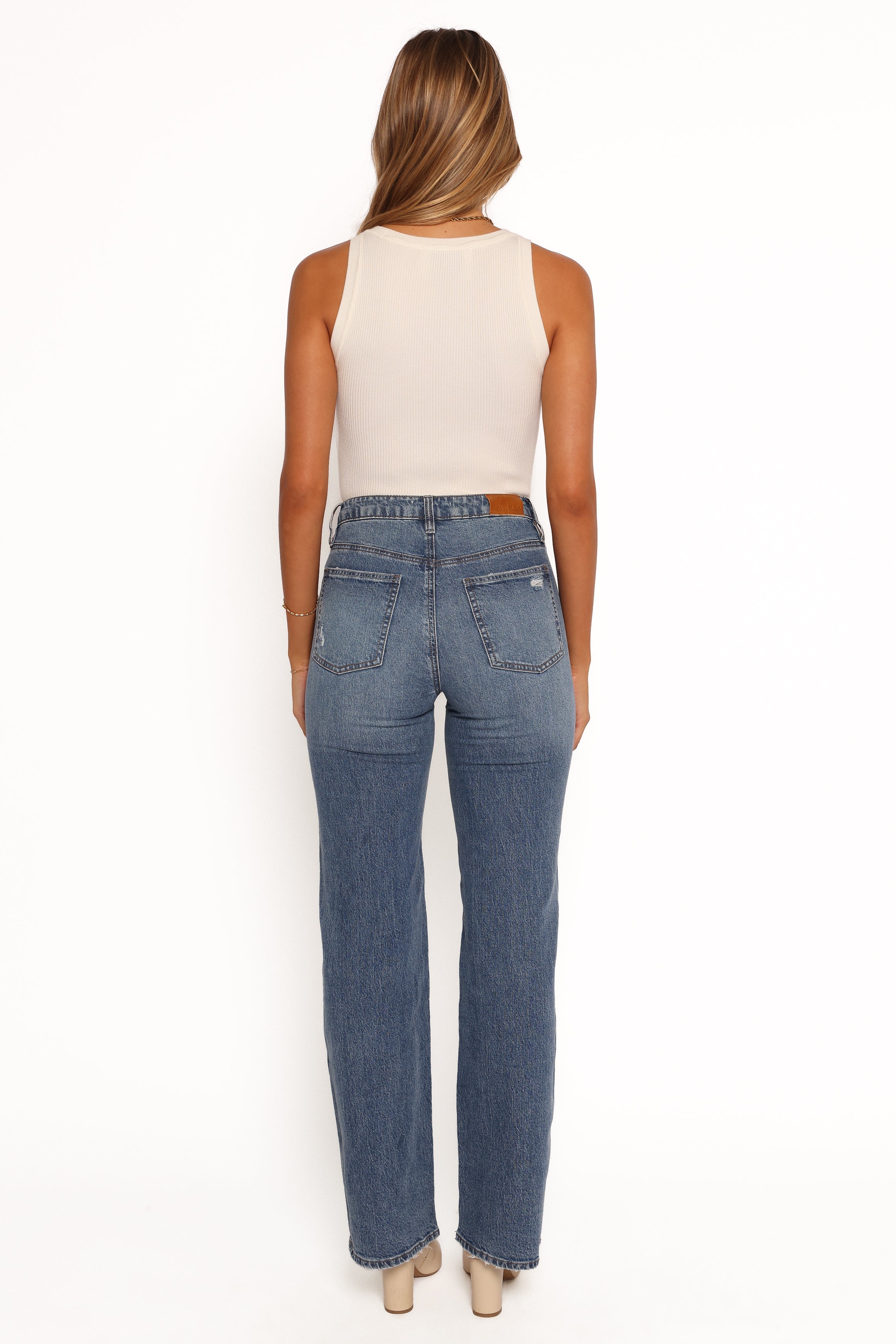 Jolene Wide Leg Jeans - Reflecting-Ladys Street