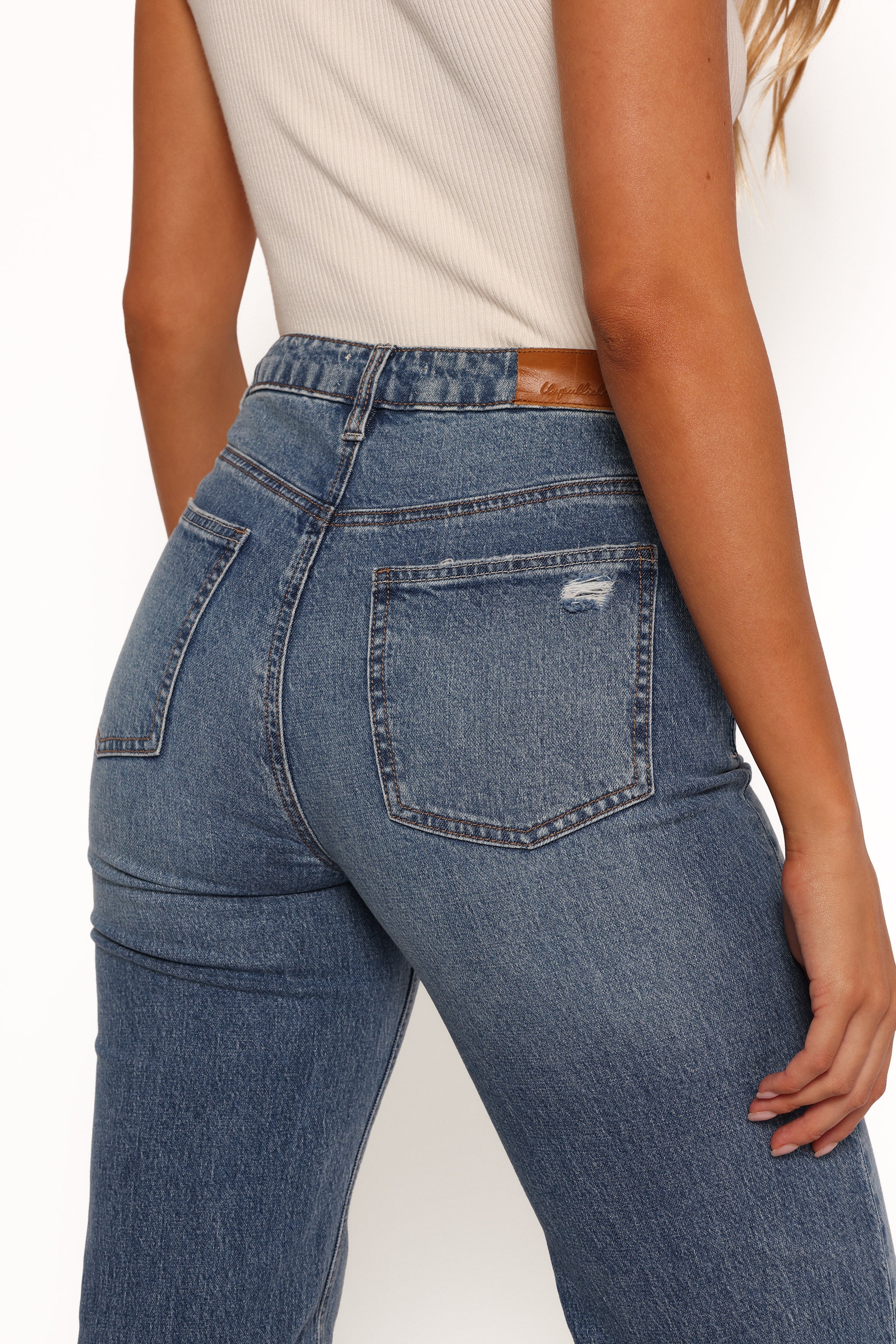 Jolene Wide Leg Jeans - Reflecting-Ladys Street