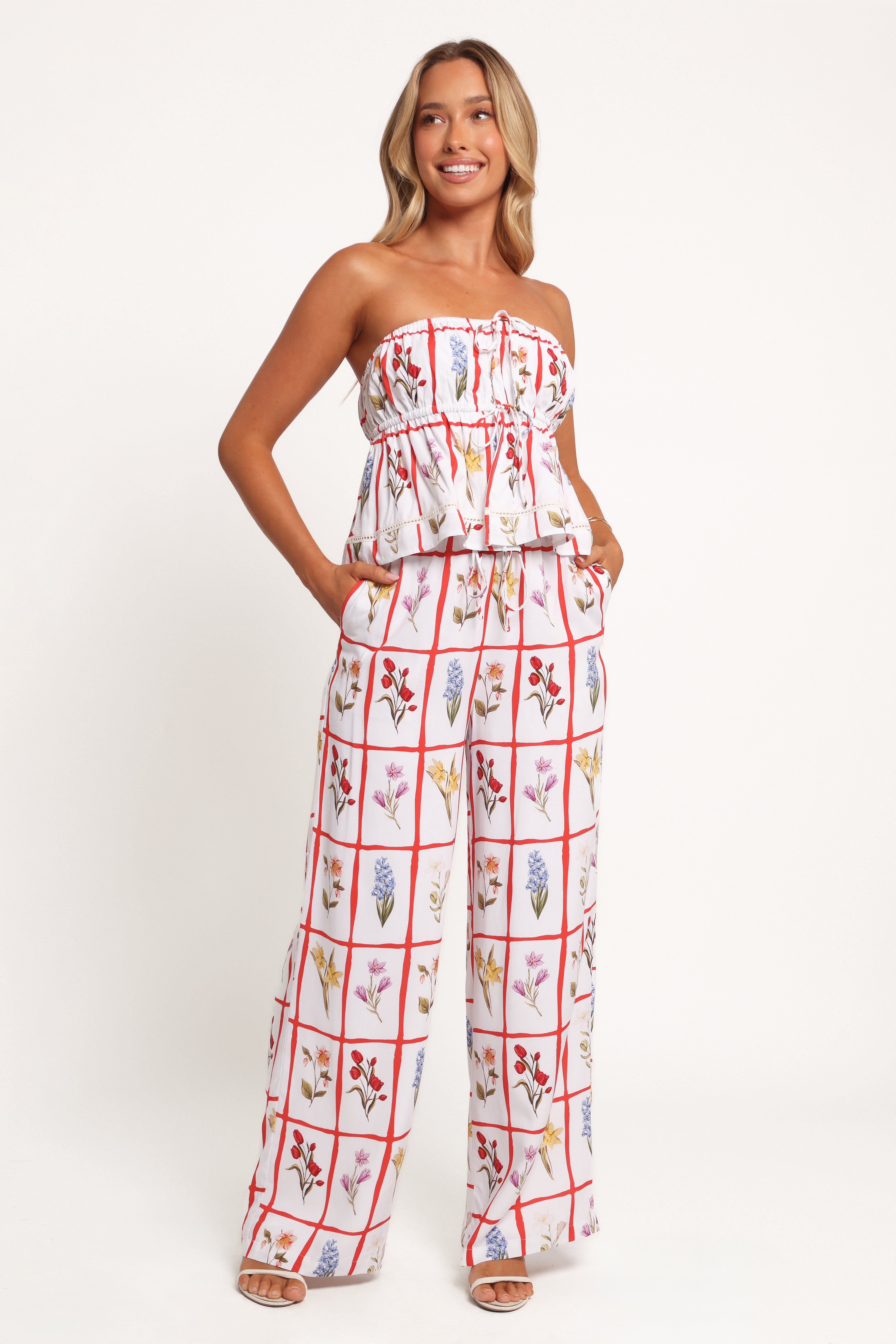 Jovique Pant Set - Flora-Ladys Street