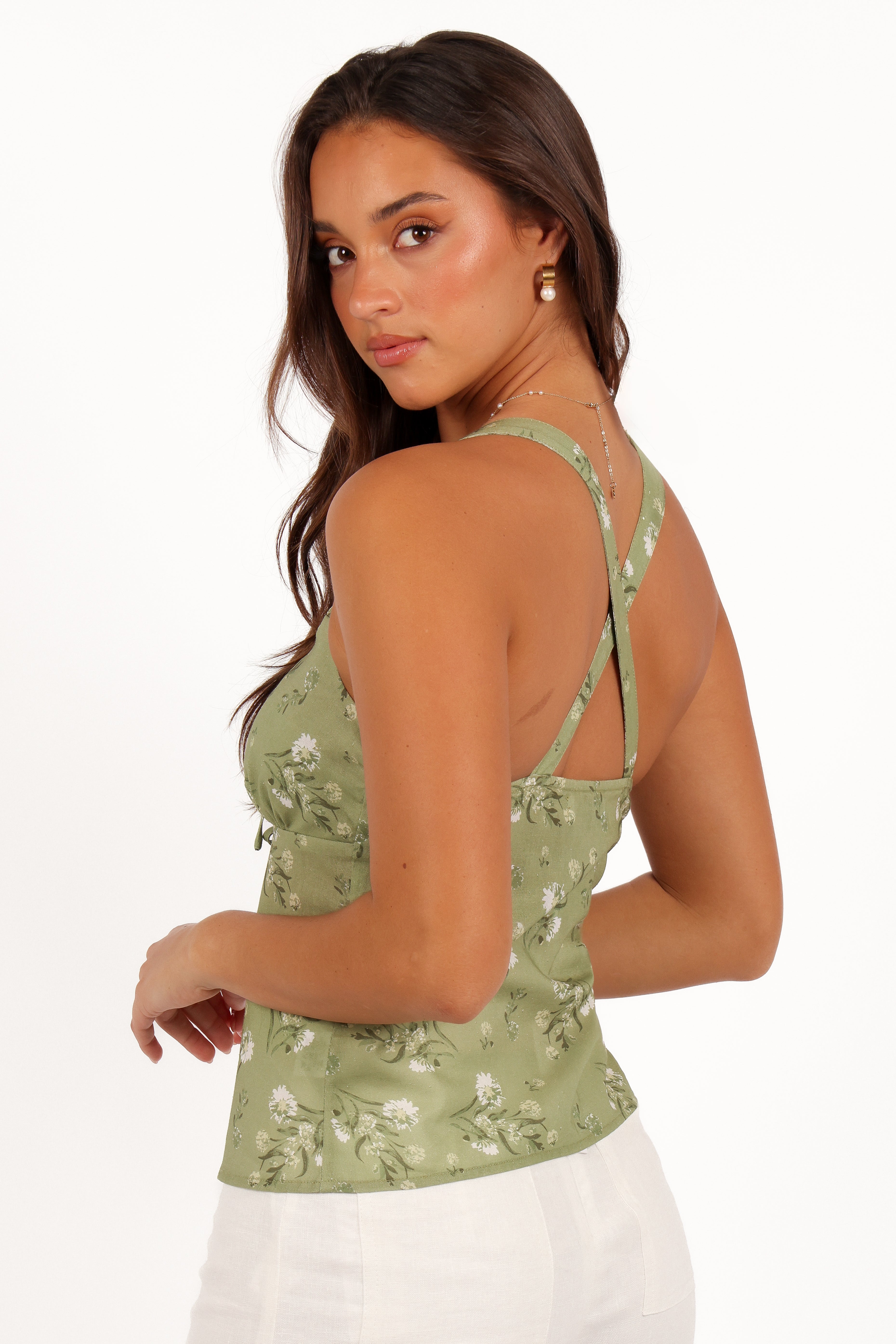 Juliette Top - Sage Botanica-Ladys Street