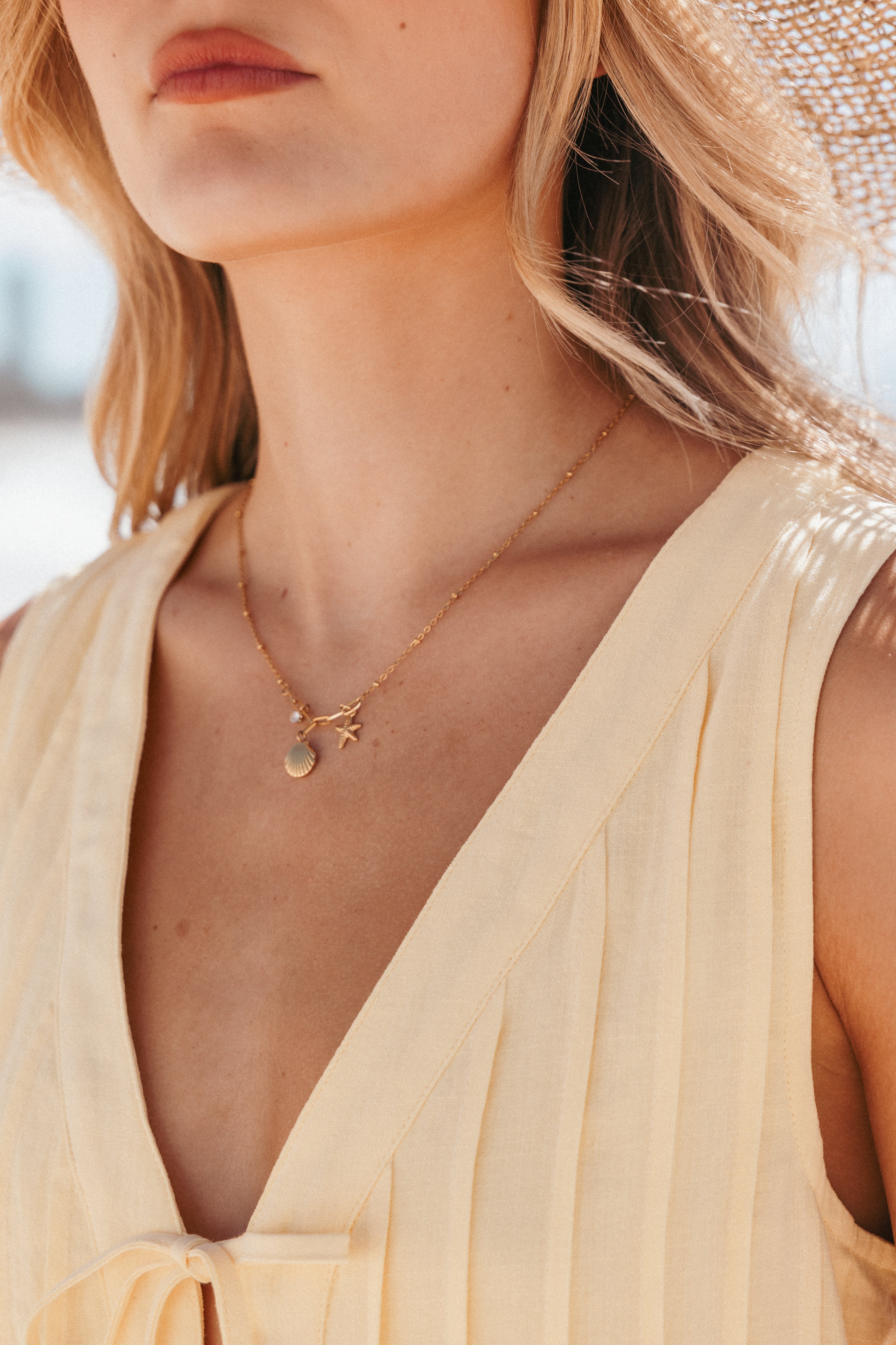 Ida Necklace - Gold-Ladys Street
