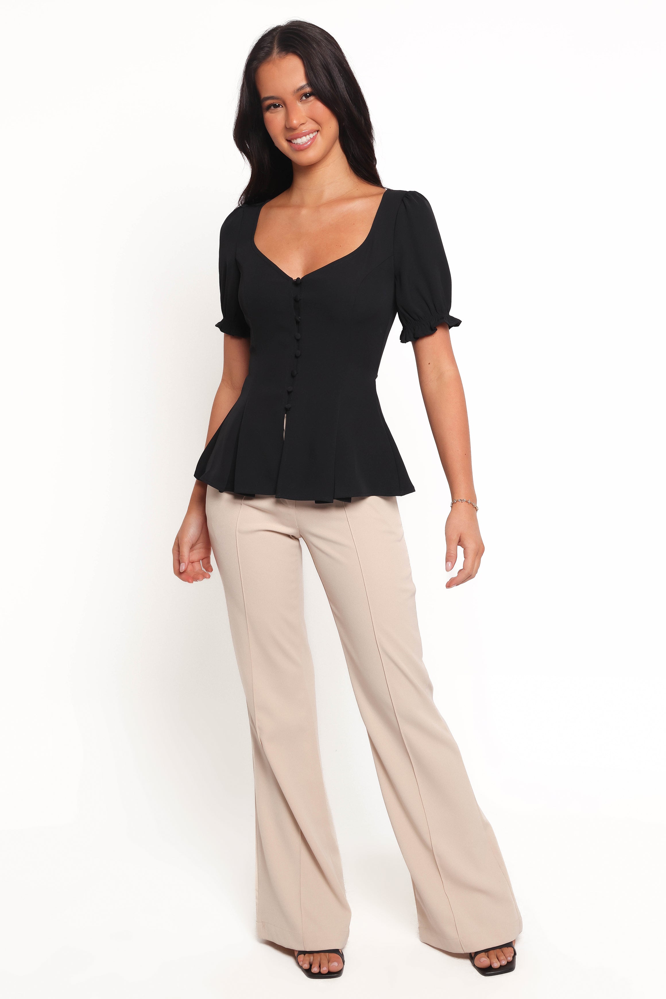 Kameran Top - Black-Ladys Street