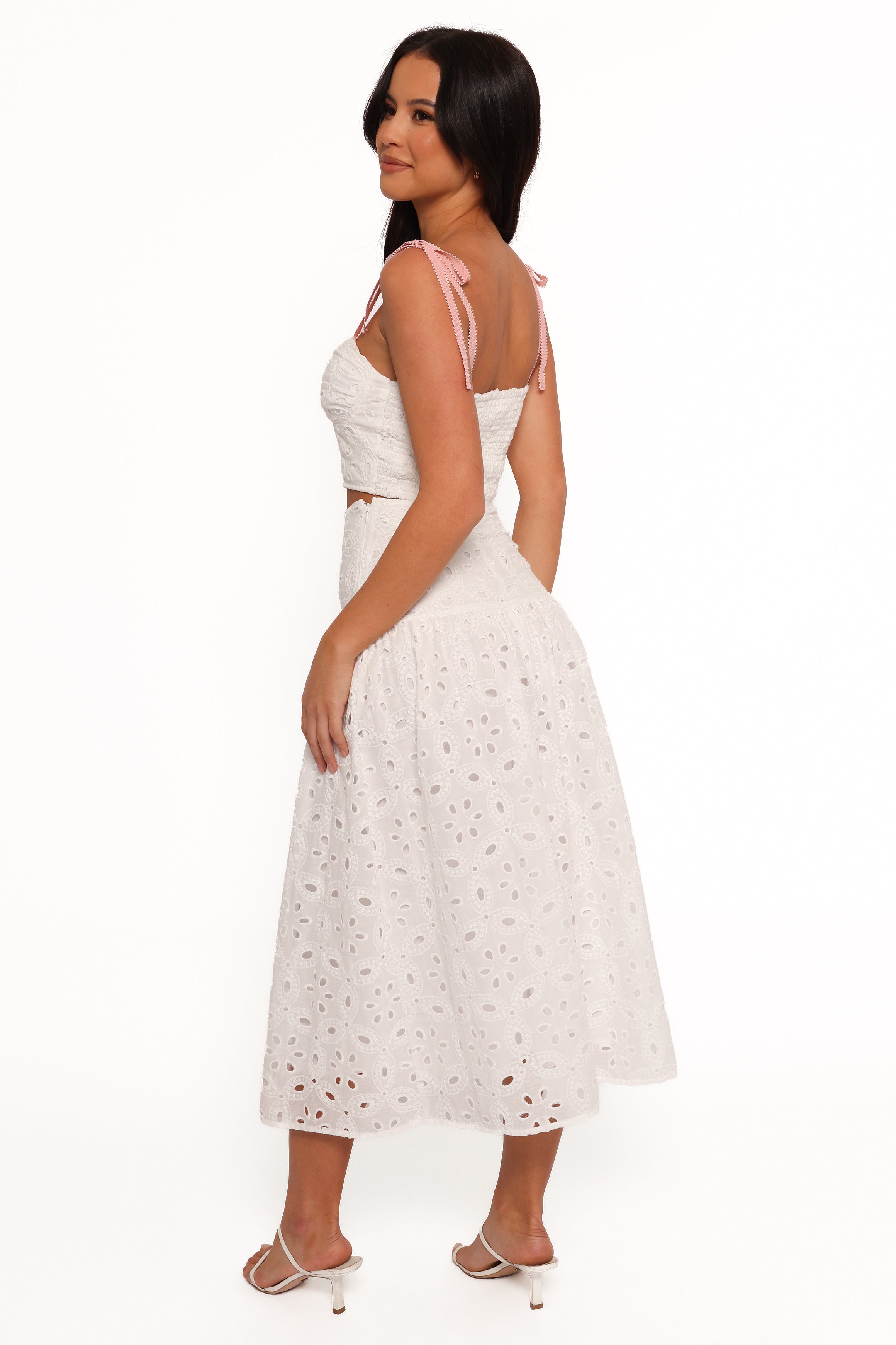 Kara Two Piece Set - White-Ladys Street