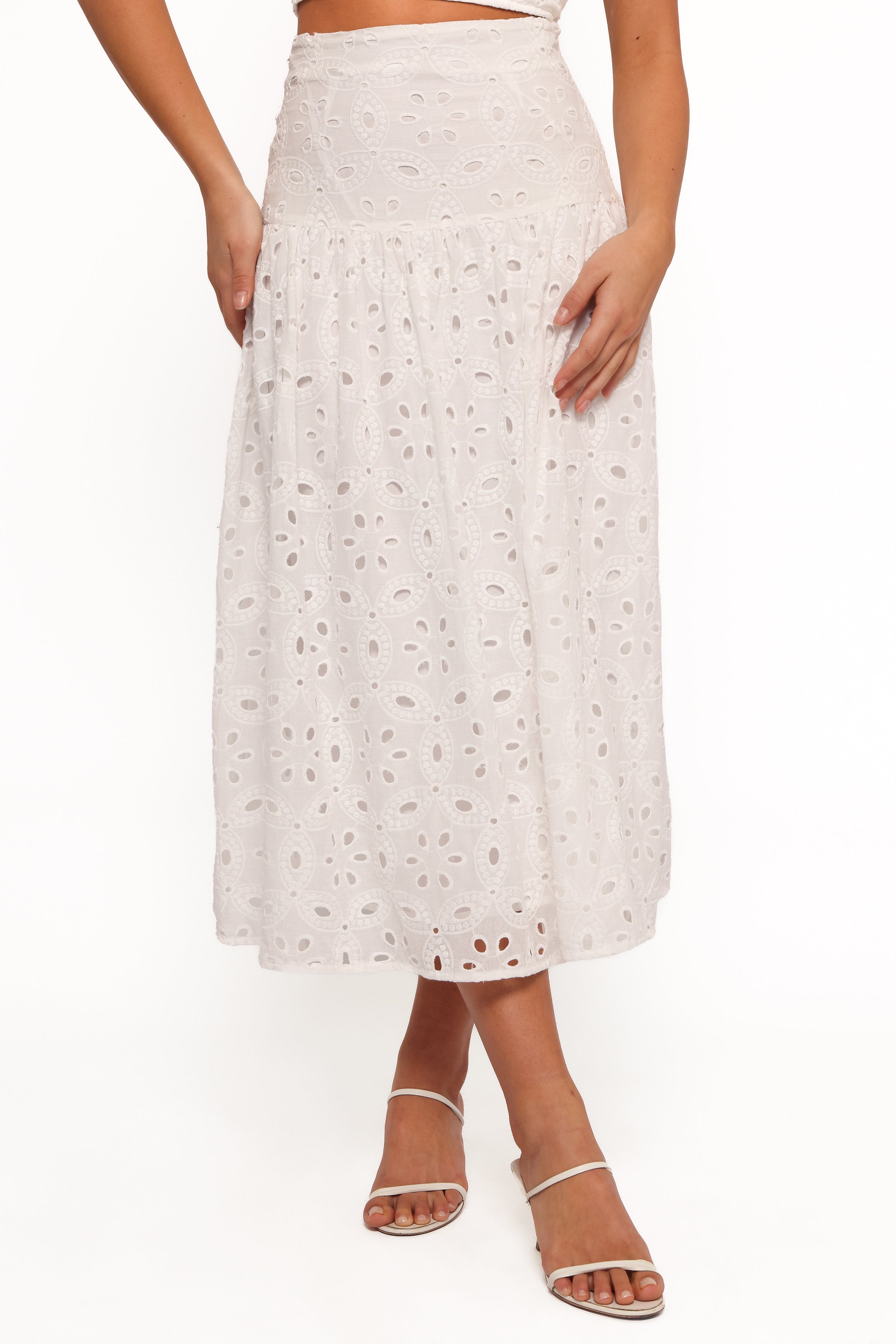 Kara Two Piece Set - White-Ladys Street