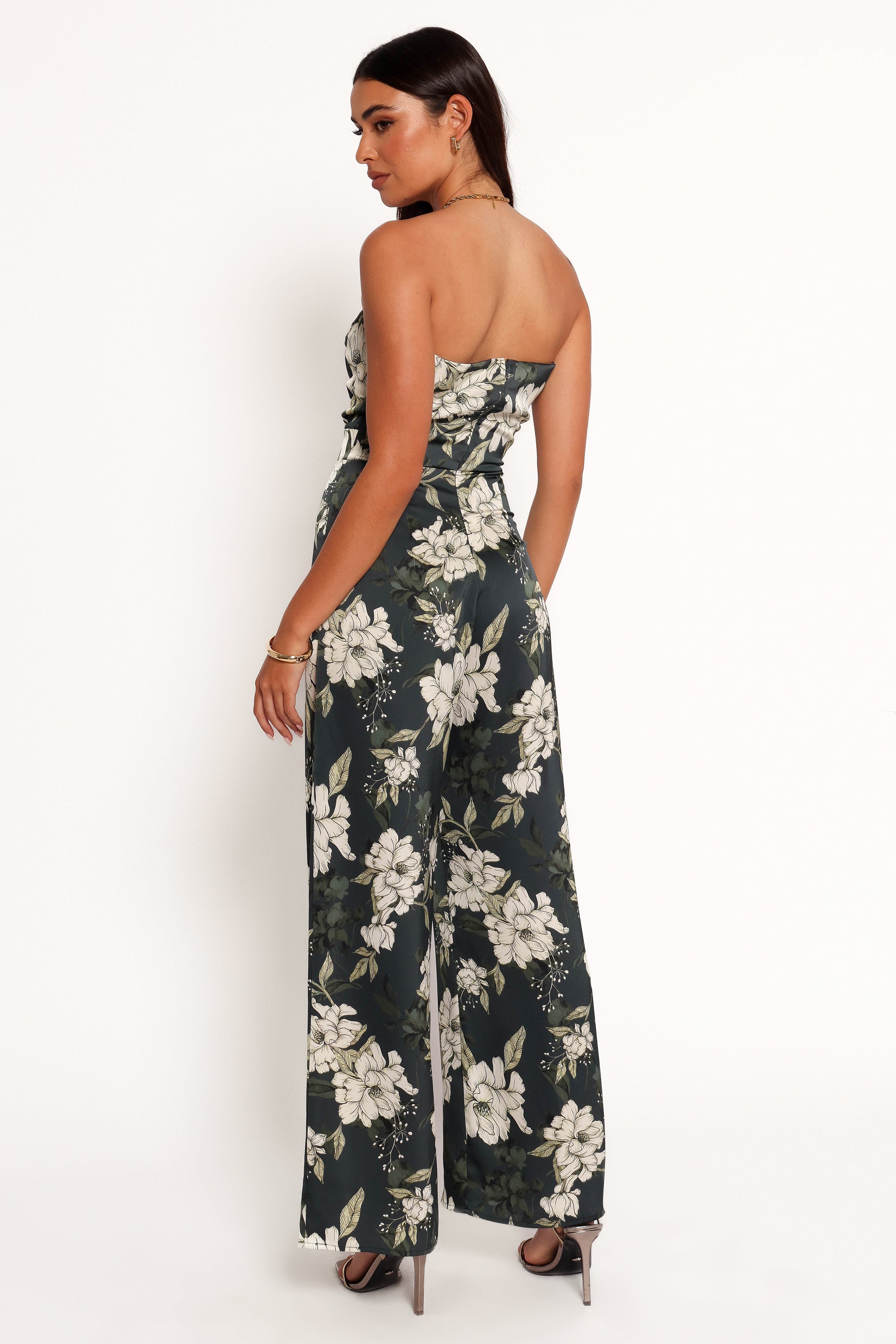 Karina Jumpsuit - Green Multi-Ladys Street